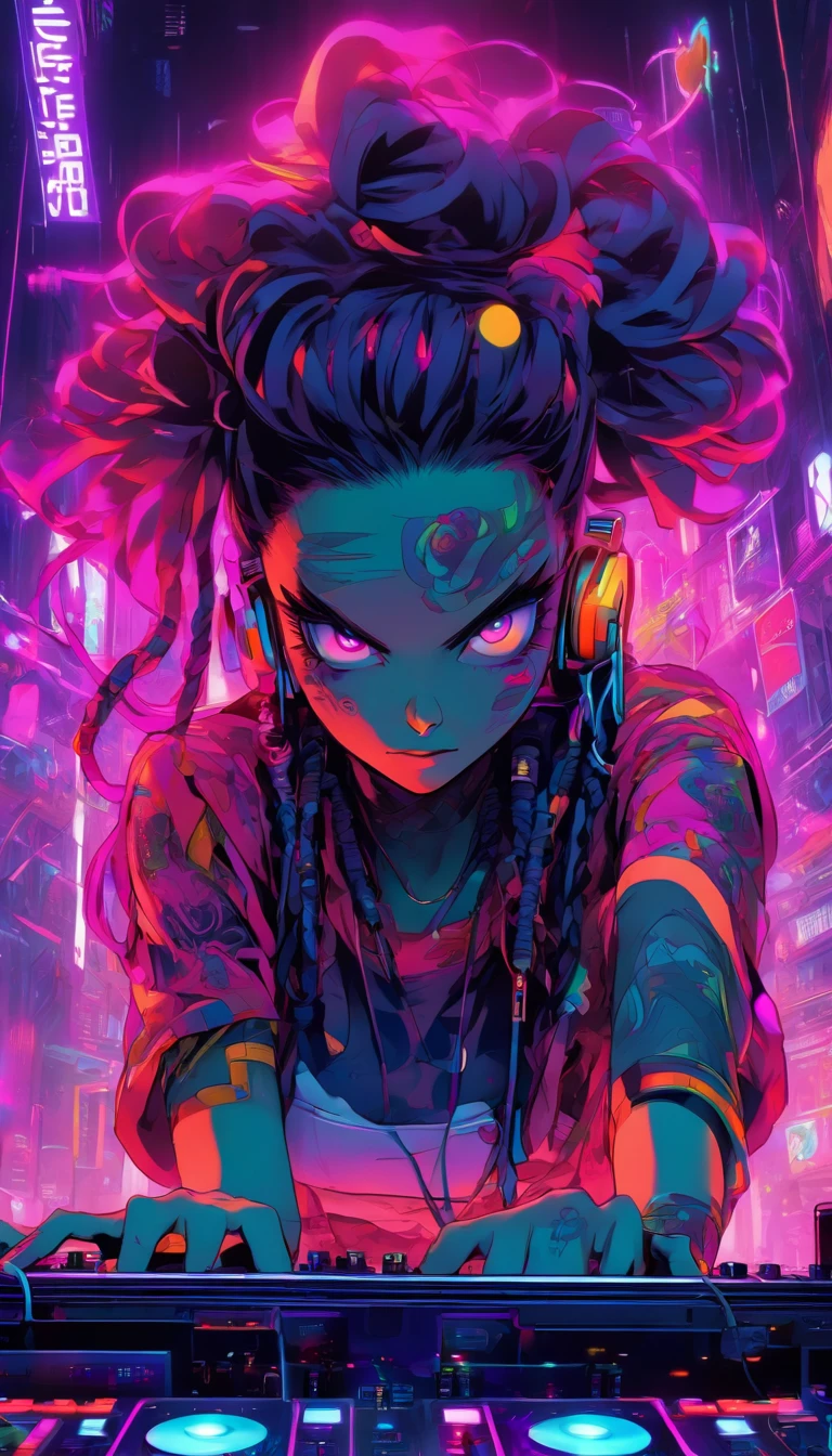 Seductive psychedelic horror, Trippy Hentai, body horror, having sex, real breasts, detailed , surreal Sex, LSD trip, sensual, psychedelic vaginal sex, provocative, colorful, glowing