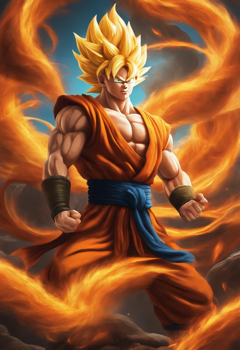 Super Saiyan,Sun Wukong,DRAGON BALL