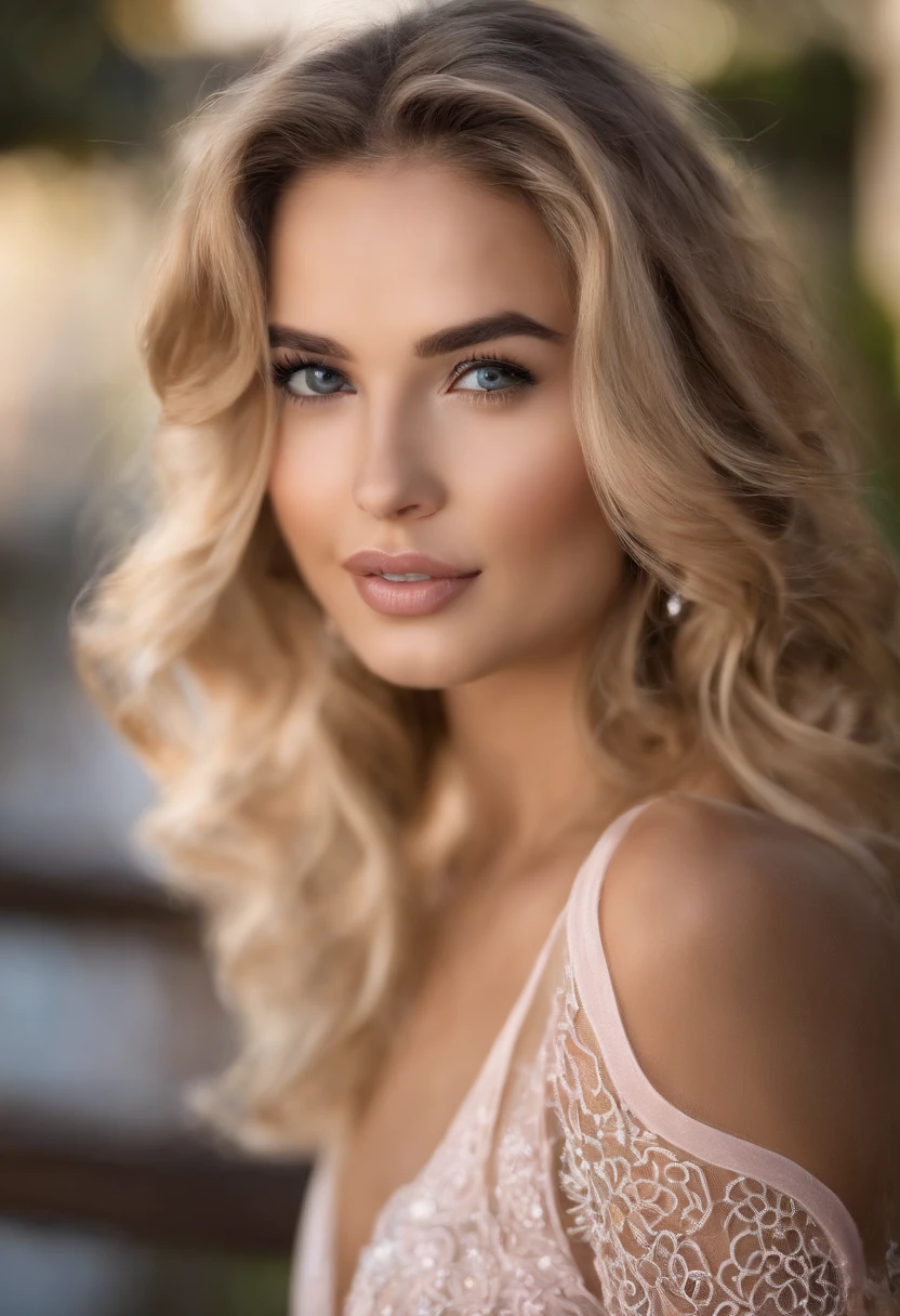 blonde hair brown eyes supermini skirt wearing hips visible in the middle with breasts removed