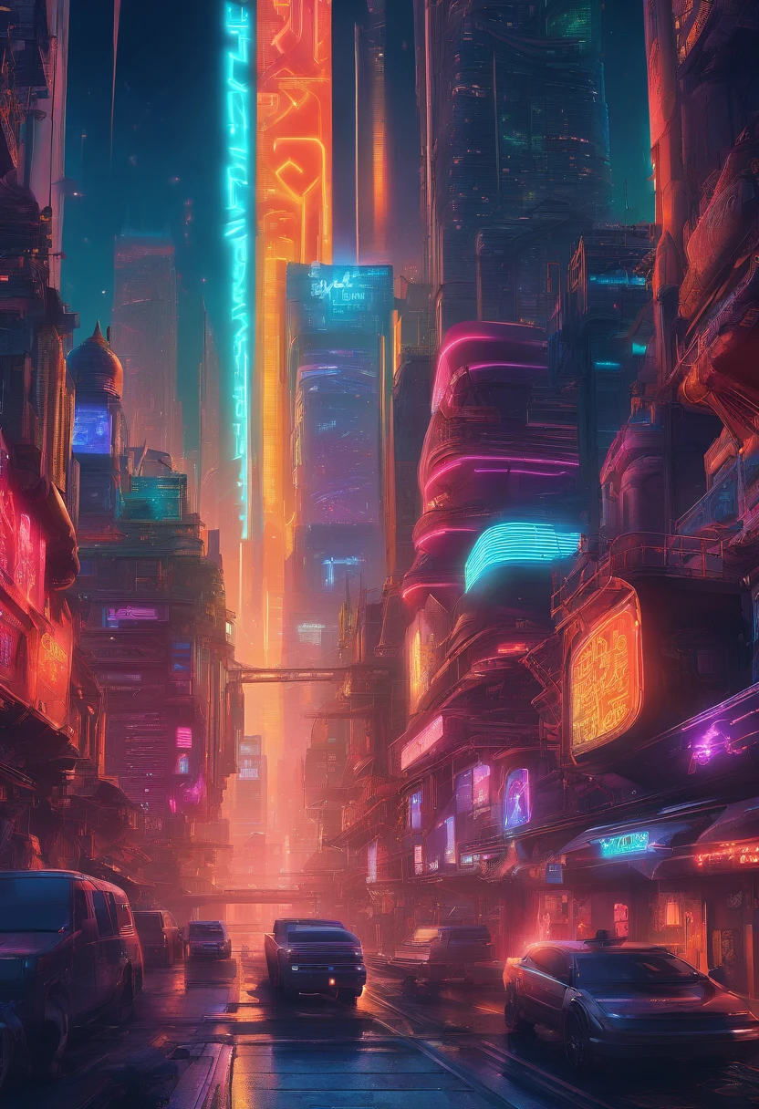 alien age, curvy buildings, translucent metal for building shapes, castle, aerial view, night scenery, fantasy art, art by Clemilton Barbosa, intricate details, 16k