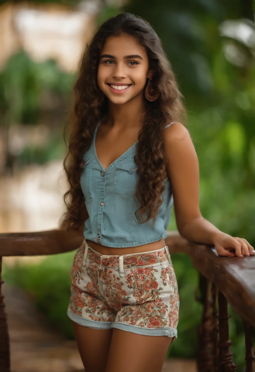 A beautiful -old wing a miniskirt, smiling with her beautiful legs exposed, she is Sri Lankan, she has long black hair,more sitting poses