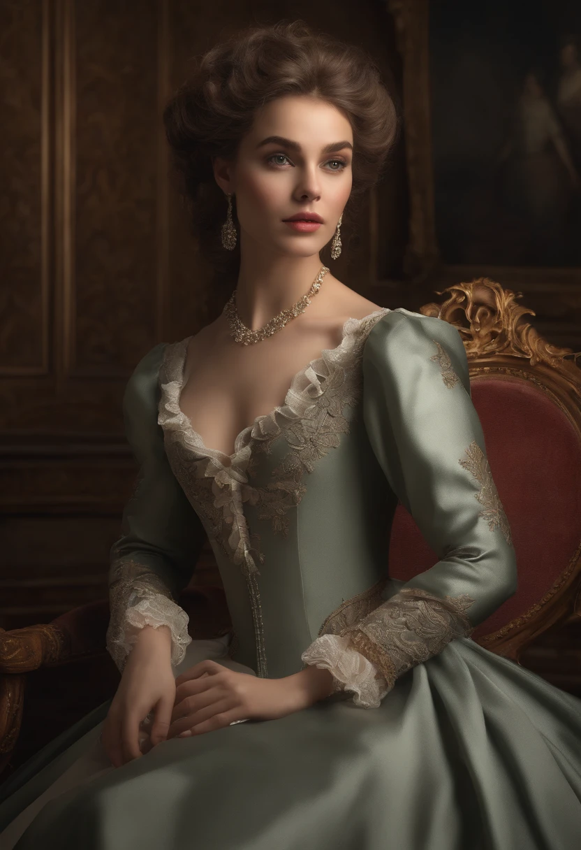 (full body:1.4), 18th century oil painting, Impressionism, sexy, revealing, beautiful mature 18th century noblewoman, emishaw-1100, luxury, elegant, in versailles, cold facial expression, lifts her chin with arrogance, seductive, lustful, dominant,
<lora:sharpen-soften:-0.5>,<lora:realistic:0.7>,<lora:more_details:0.25>,<lora:bichu-v0612:0.25>,