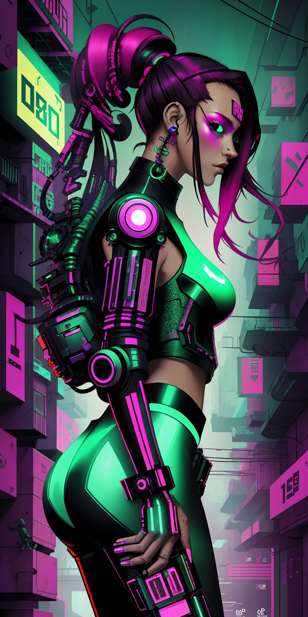 Cyber Cyber Cyber Cyber Cyber T, estilo de arte cyberpunk, neon futurista cyberpunk, estilo de arte cyberpunk, cyberpunk futurista neo, arte digital cyberpunk, cyberpunk themed art, vibe cyberpunk, brilho cyberpunk brilhante, advanced digital cyberpunk art, arte digital do anime cyberpunk, arte cyberpunk de alta qualidade, cyberpunk cores vibrantes