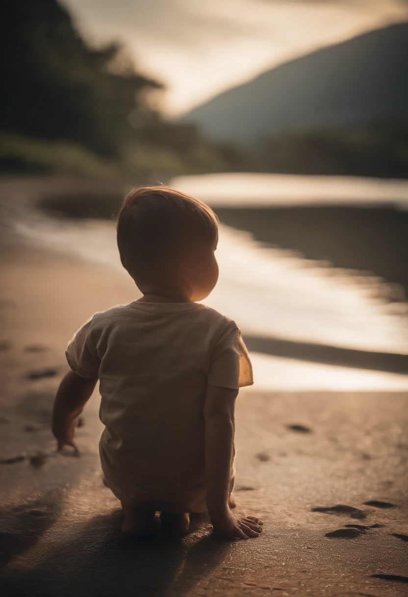kid, toddler, naked
