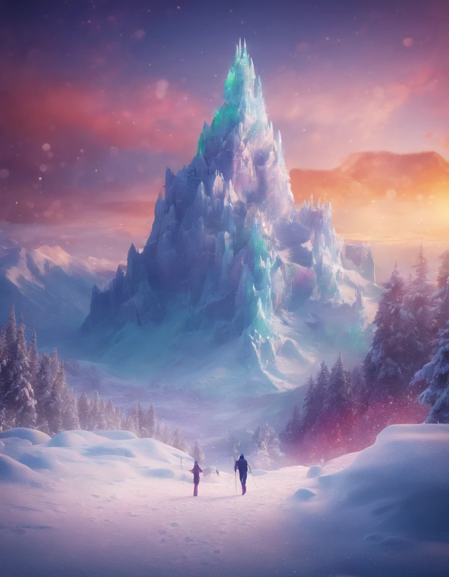 (masterpiece:1.2), best quality, (octane render:1.3), snow mountains, serene mountainstapes, (atmospheric landscape:1.3),
((a frozen head sticks out of the snow)), background: , (vivid colours:1.3)