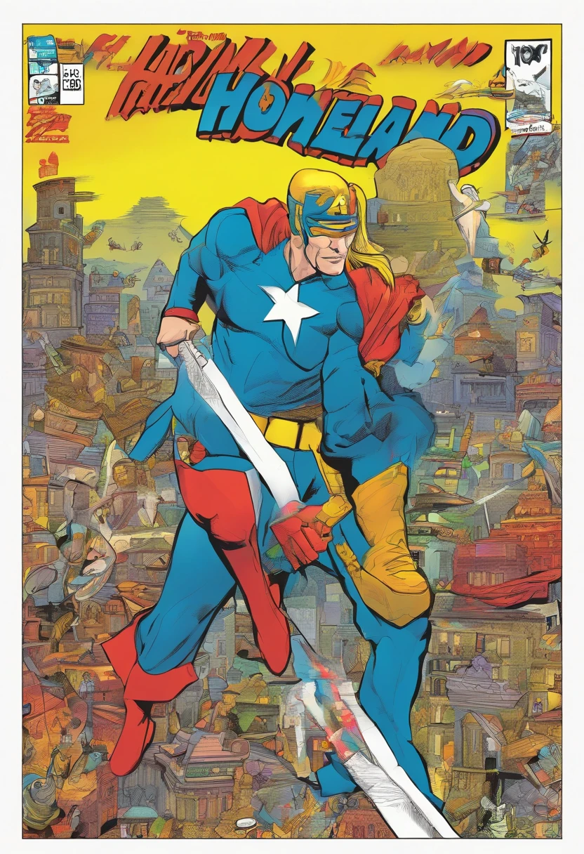 Captain Homeland, voando