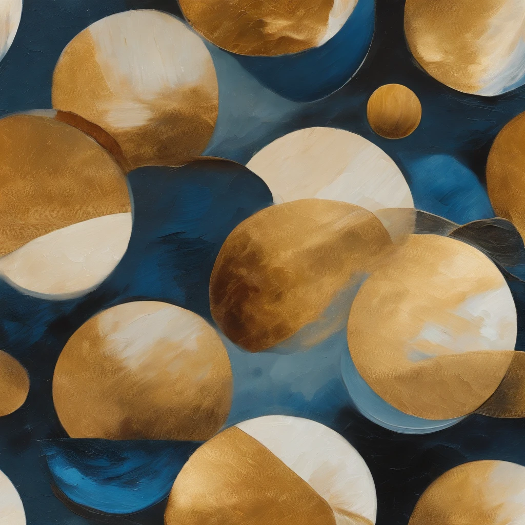 Coarse brushstrokes and wet paint，Fibonacci，the golden ratio，Melted wax，Visible brush strokes，3D mosaic wireframe，3d effect，oil on the canvas，Thick brushstrokes，insanely details，8K  UHD，ultra-realistic realism，Van Gogh Starry Sky