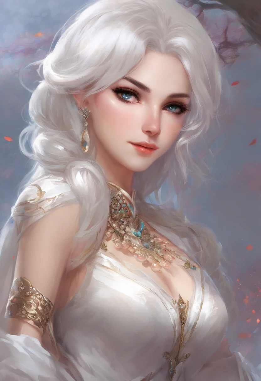 (realistic: 1.3), (dynamic pose: 1.2), (anime white hair: 1.35), (cosplay: 1.35), (masterpiece: 1.2), (best quality: 1.15), (1 girl: 1.2), (solo: 1.2) ), (erotic: 1.2), (sinister atmosphere: 1.3), (angular face: 1.2), ( choker + miniskirt skiny_outfit short dress: 1.1), (femme fatale: 1.3), (upturned eyes: 1.3), (thick brows: 1.1), (long eyelashes + smoky eyeliner + glitter + red eyeshadow + shiny lips + sexy erotic glitter makeup: 1.1), 25-year-old girl, young, (depth of field: 1.1), (supreme quality beautiful face: 1.4 ), (quality beautiful bright eyes supreme: 1.3), (ultimate quality hyper-realistic texture human skin: 1.5), (freckles, blush, blemishes, fine wrinkles, pores, veins, complexion: 1.12), (alive skin, skin rough, dirty skin: 1.15), (supreme hyper extreme quality beautiful women: 1.1) (full eyes, full face: 1.1), (realistic lighting, cinematic lighting: 1.1), (background of terror: 1.25),striped dress, hair ribbon