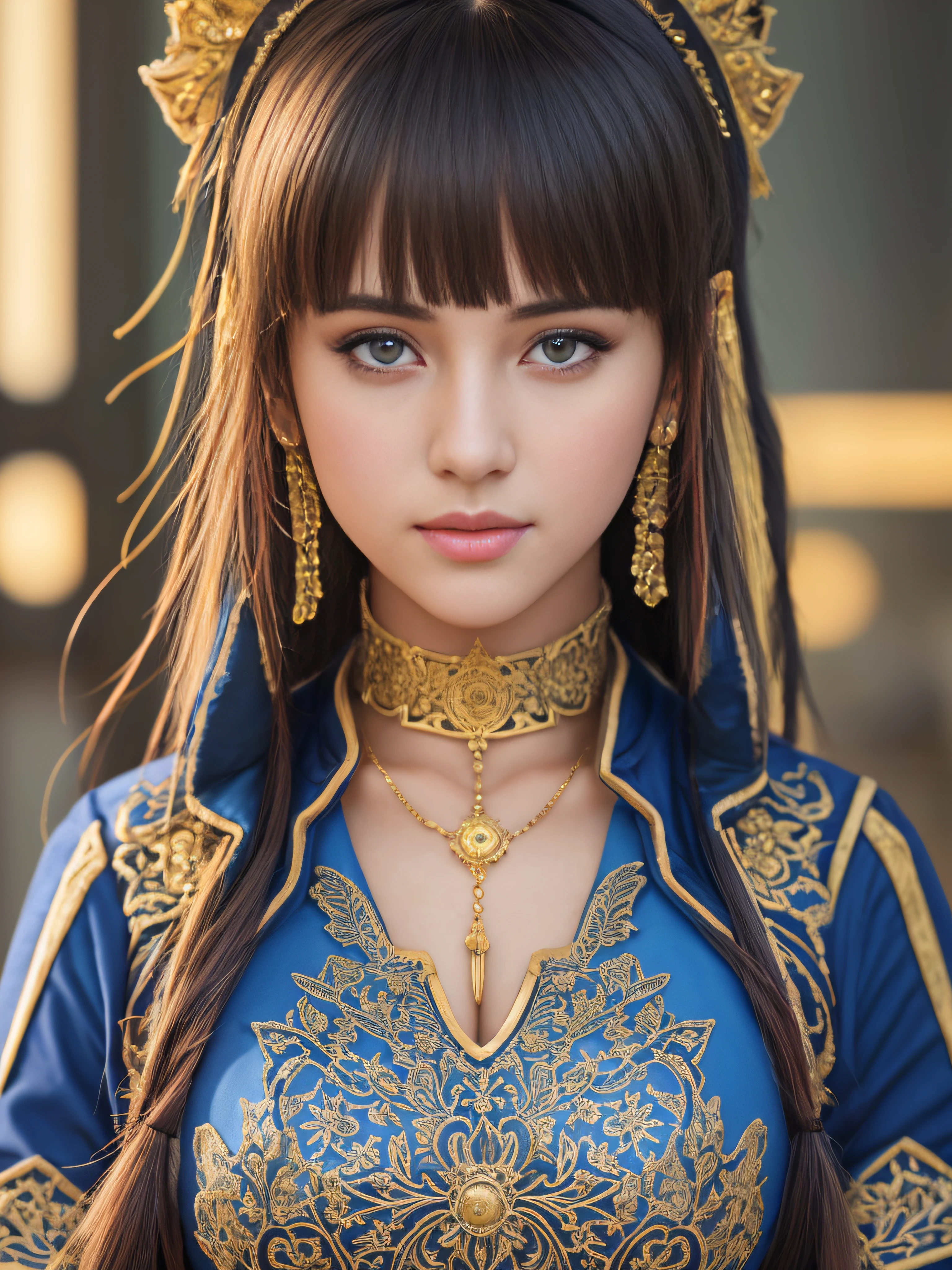 Editorial full body photograph of a beautiful girl, extremely detailed eyes, detailed symmetric realistic face, extremely detailed natural texture, perfect high detailed hands, perfect high detailed fingers, beautiful face, high detailed perfect eyes, beautiful gradient, Beautiful girl, clean detailed, dynamic pose, Schoolgirl uniform, Uhd digital painting, hyperdetailed triadic colors, unreal engine, fantastical, intricate detail, complementary colors, 8k resolution, heavy strokes, dynamic light source, nikon d850 film stock photograph, kodak portra 400 camera f1.6 lens, extremely detailed, amazing, fine detail, rich colors, hyper realistic lifelike texture, dramatic lighting,
