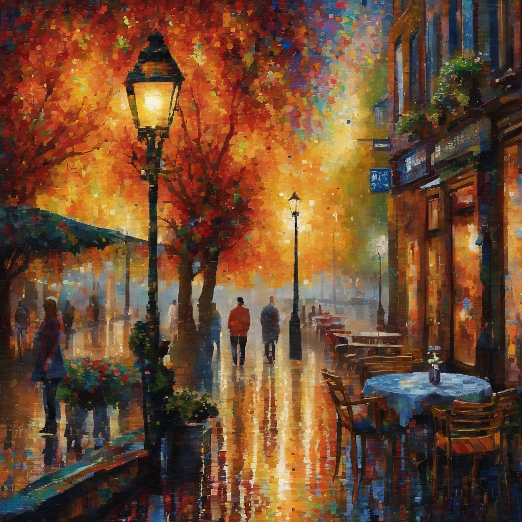 qualidade superior, obra prima, Foco suave , Aquarela gradiente brilhante , sonhador , fundo branco, garota、cafes, pubs Londres