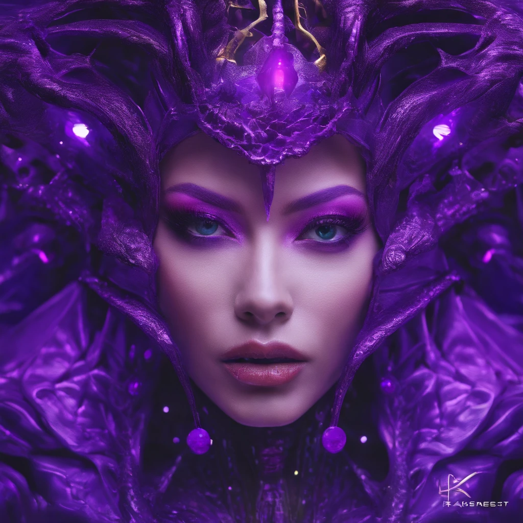 Lunar soil 32K(tmasterpiece,k hd,hyper HD,32K)Short flowing bright purple hair,Snow in winter,zydink, a color, Ancient Ascension (Female devil), (Blood-colored scarf), Combat posture, looking at the ground, short detailed hair, Floating bright purple, Flame pattern gold tiara, Chinese long-sleeved gold silk garment, (Abstract snowflakes flying:1.2), white backgrounid,Lotus protector(realisticlying:1.4),Bright purple hair,Smoke on the road,The background is pure, A high resolution, the detail, RAW photogr, Sharp Re, Nikon D850 Film Stock Photo by Jefferies Lee 4 Kodak Portra 400 Camera F1.6 shots, Rich colors, ultra-realistic vivid textures, Dramatic lighting, Unreal Engine Art Station Trend, cinestir 800,Short flowing bright purple hair