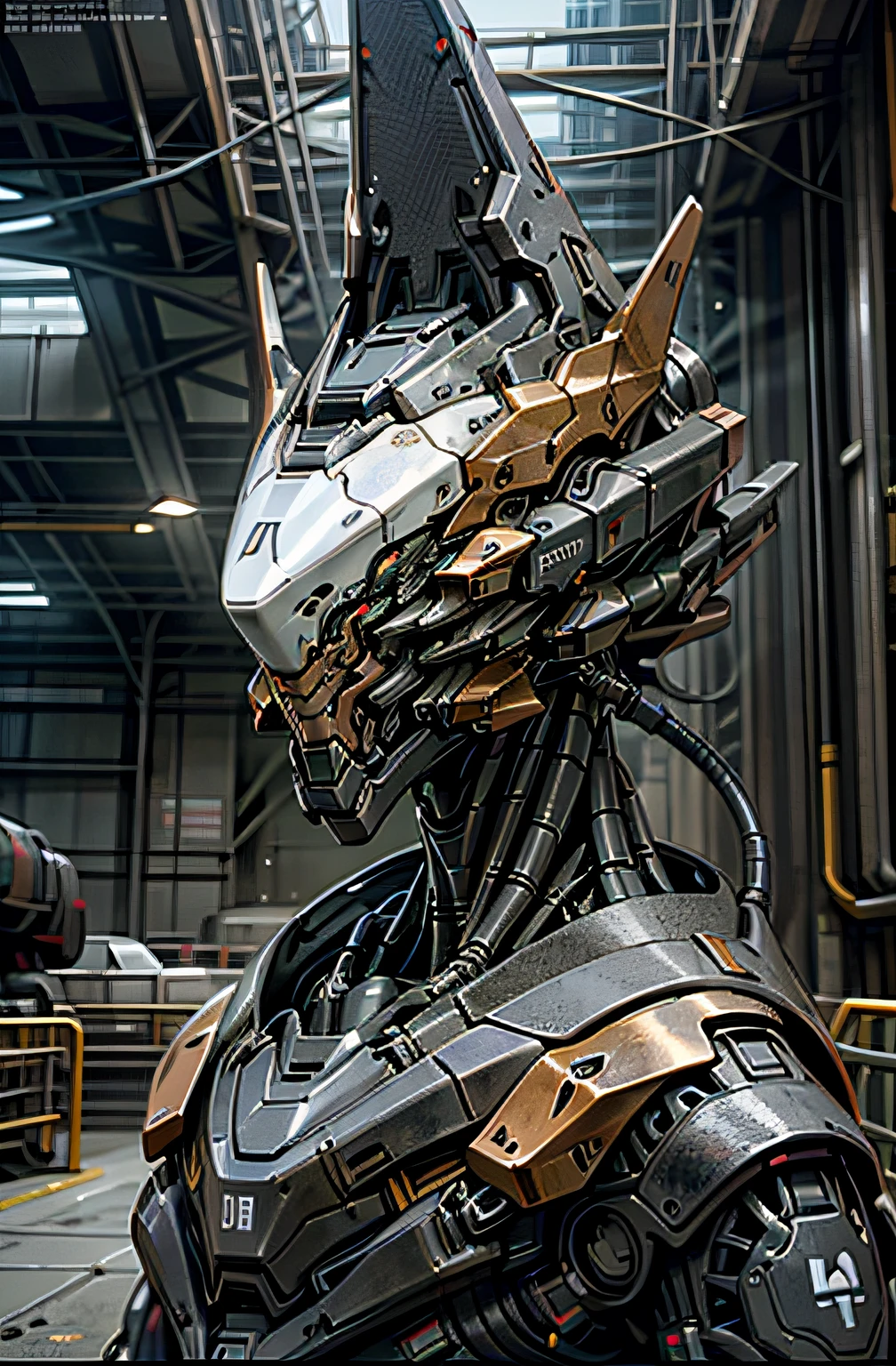 App icon,Dark_Fantasy,cyber punk perssonage,1man mechanical miracle,Machinary,absolutely stunning art,Art of the highest quality,Highest high resolution,hyper-detailing,black and red,A futuristic,atmospurate,8k,64k,k hd,Unbeatable masterpiece,cinematic ligh,epic