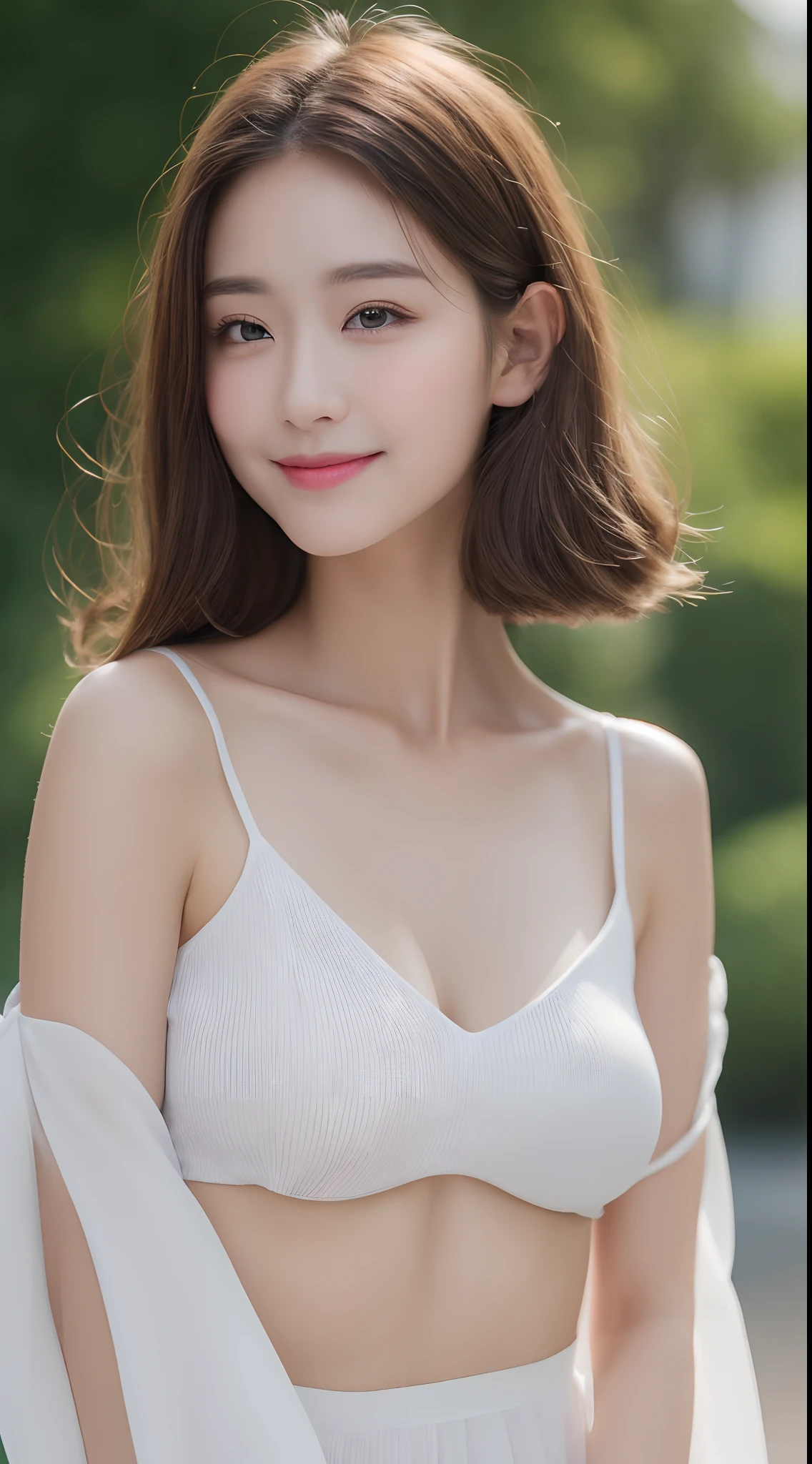 ((Best Quality, 8K, Masterpiece: 1.3)), 1girl, Slim Abs Beauty: 1.3, (Hairstyle Casual, Big Breasts: 1.2), Dress: 1.1, Super Fine Face, Delicate Eyes, Double Eyelids, Smile, Home