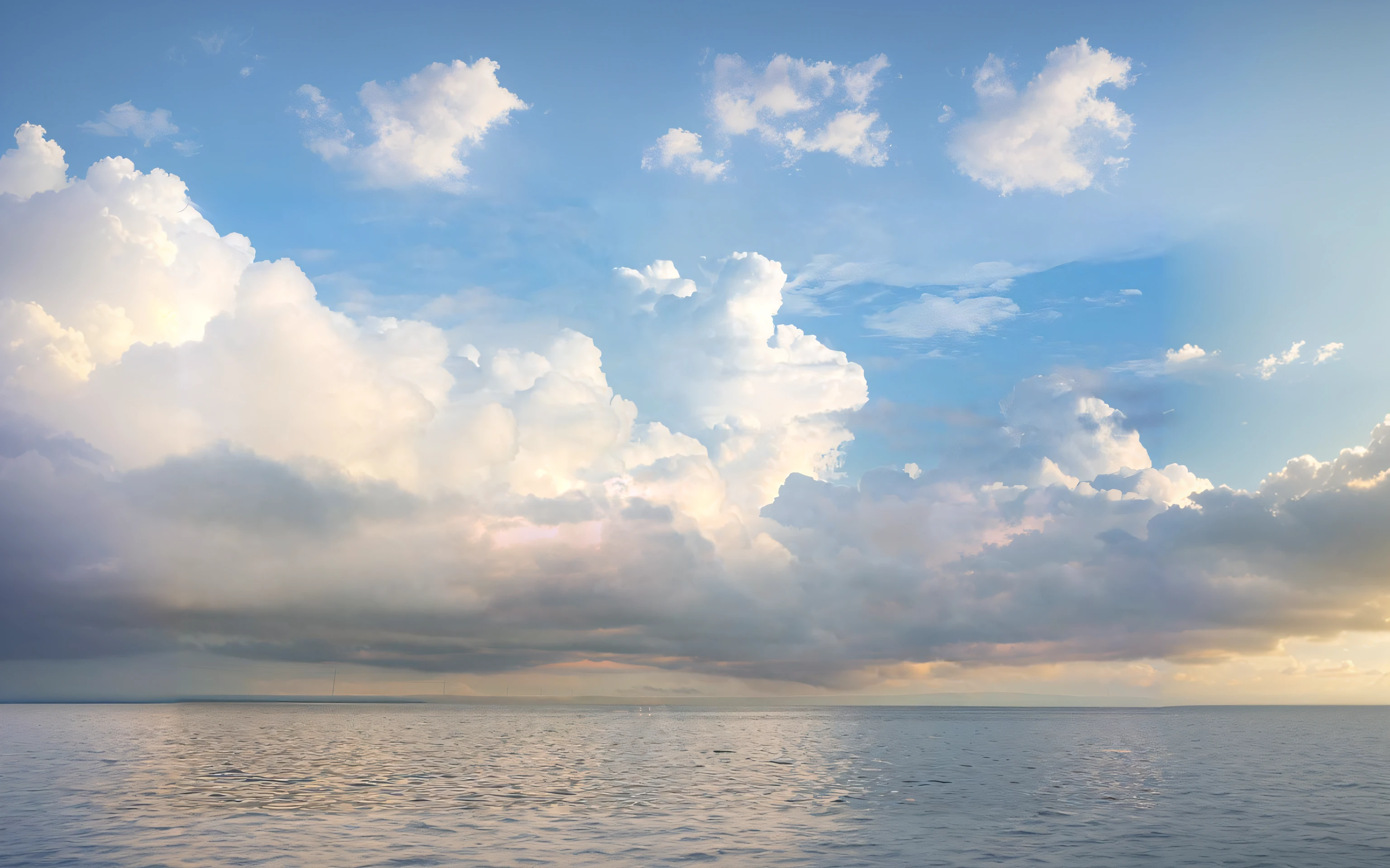 (the theme)clouds in the sky,artistic,pastel colors,soft morning light,(realistic,photorealistic:1.37),ethereal,serene,vivid clouds,puffy clouds,calm atmosphere,painting-like,delicate brushstrokes,light and airy,subtle gradients of blue and white,gentle breeze,dreamlike scene