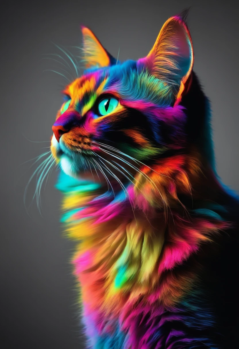 Neon Cat