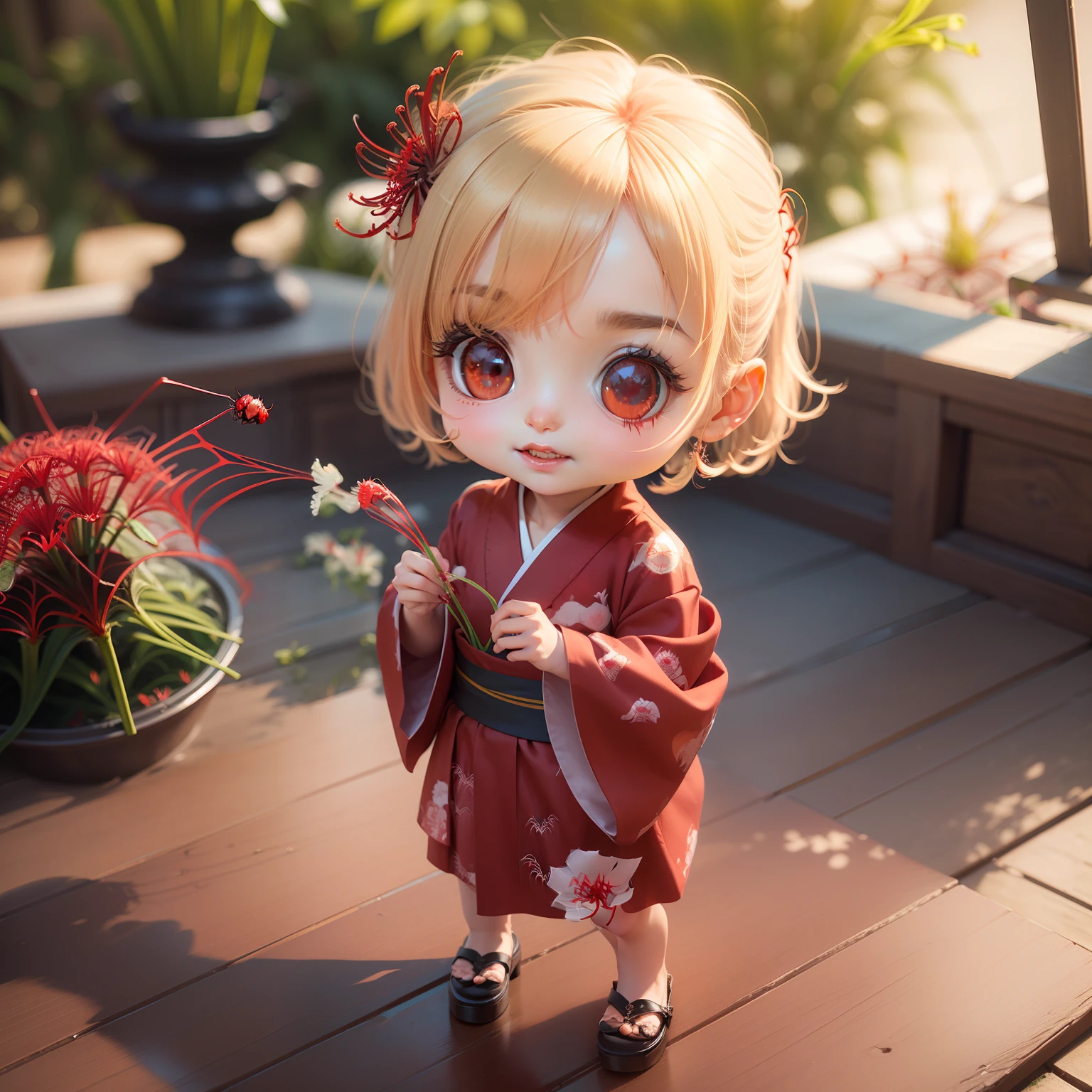 (Red Spider Lily:1.5)Luxurious Flower Arrangements