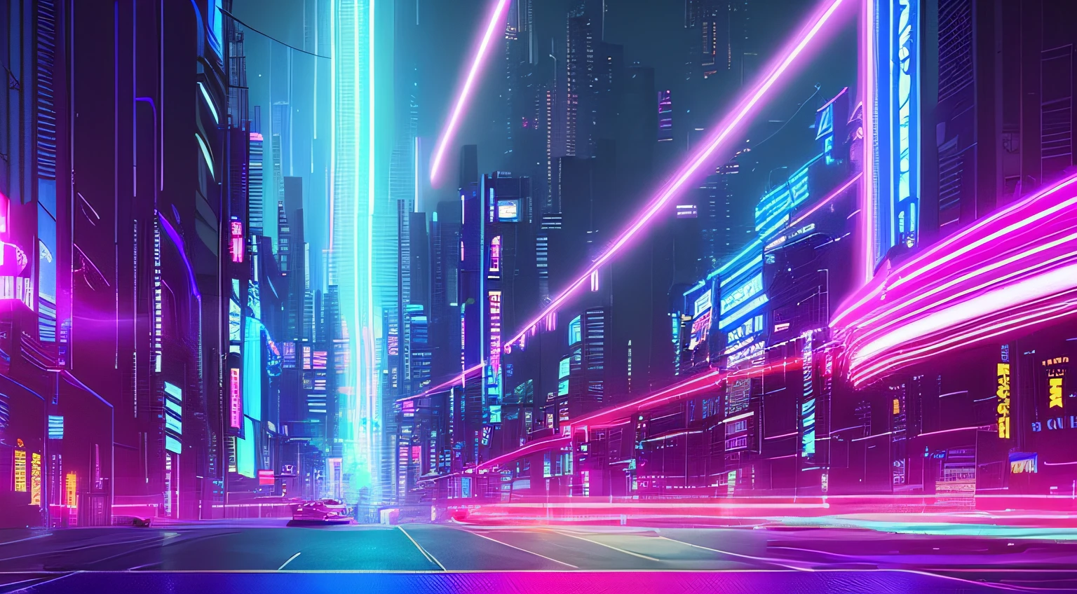 (masterpiece, top quality, best quality, official art, beautiful and aesthetic:1.2),(blue purple neon lighting), (vibrant glow), dynamic colors, striking contrast, futuristic vibe, electric energy,reflective surfaces,(cityscape:1.3),8k,official wallpaper, (cyberpunk:1.2) ,futrue