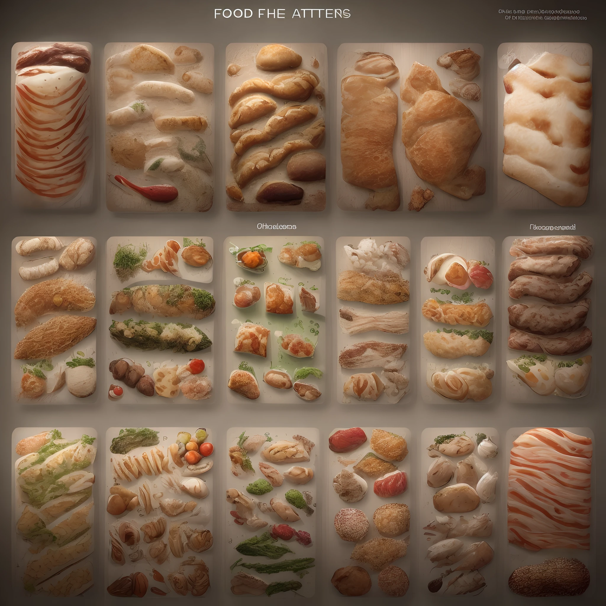 Food chain patterns of the body