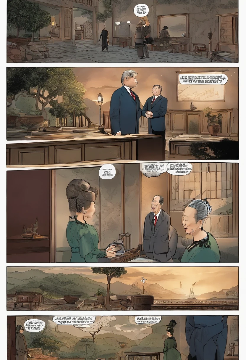 The domineering president Bi Dong wife,comic strip