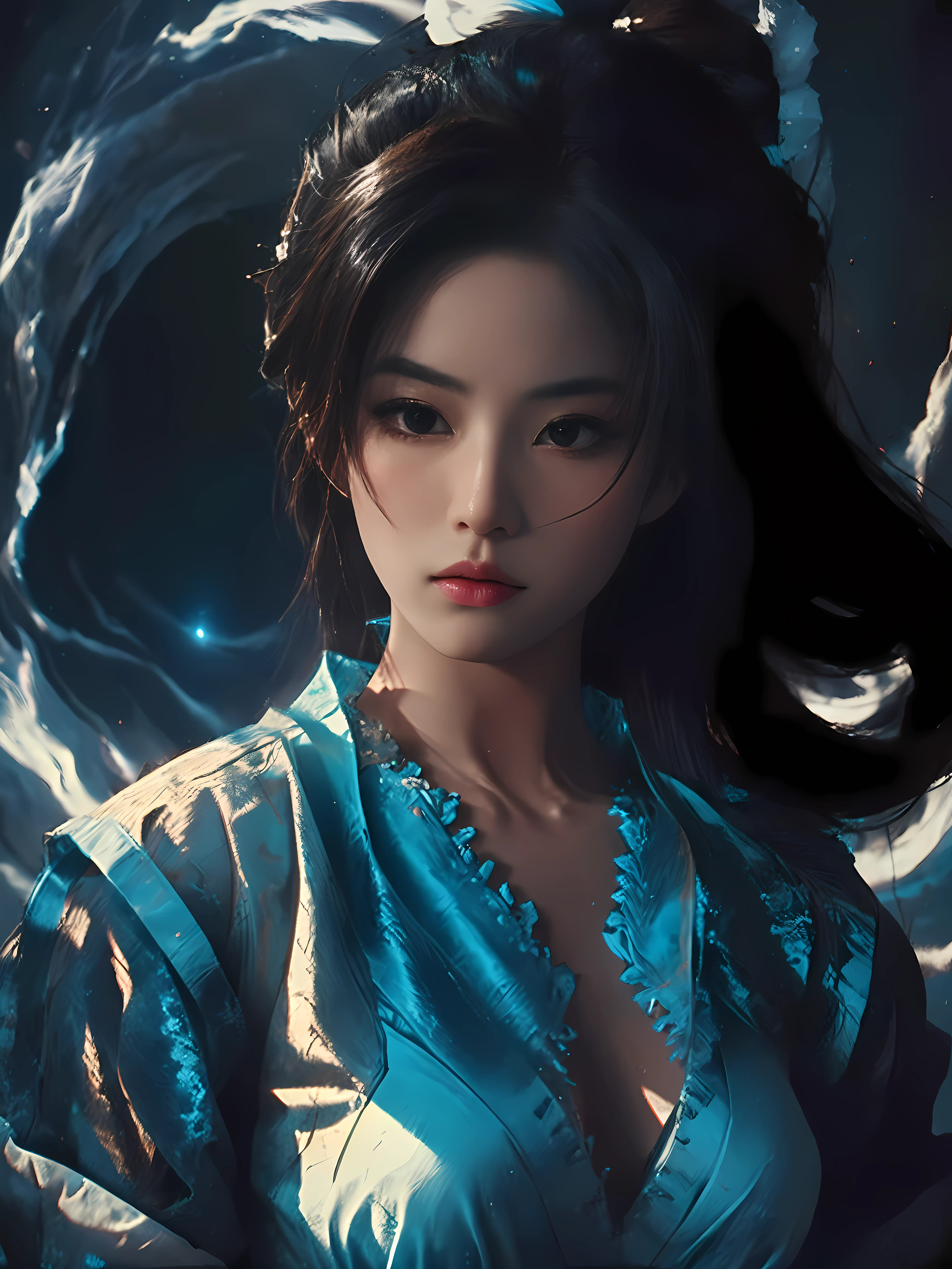Unmatched masterpiece, obra de arte perfeita, ((figura feminina perfeita)), cabelo longo, cabelo vermelho, magro, realista, solo, (fotorrealista: 1.4), melhor qualidade, Ultra high resolution, 1girl, Chinese dress, Kpop ido, decote, full_body , (seios gigantescos), seios enormes, lindos, obra-prima, melhor qualidade, rosto extremamente detalhado, perfect lighting, solo, sem maquiagem, melhor qualidade, Ultra high resolution, (fotorrealista: 1.4), ultra detalhado, obra-prima, melhor qualidade, ulzzang -6500-v1.1 --auto
