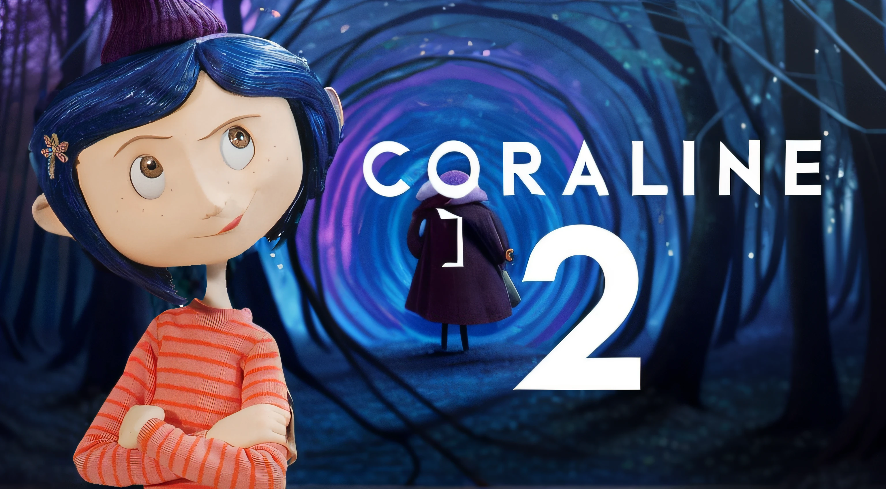 coraline 2, dark Forest, beldam, wintcher, fantasy