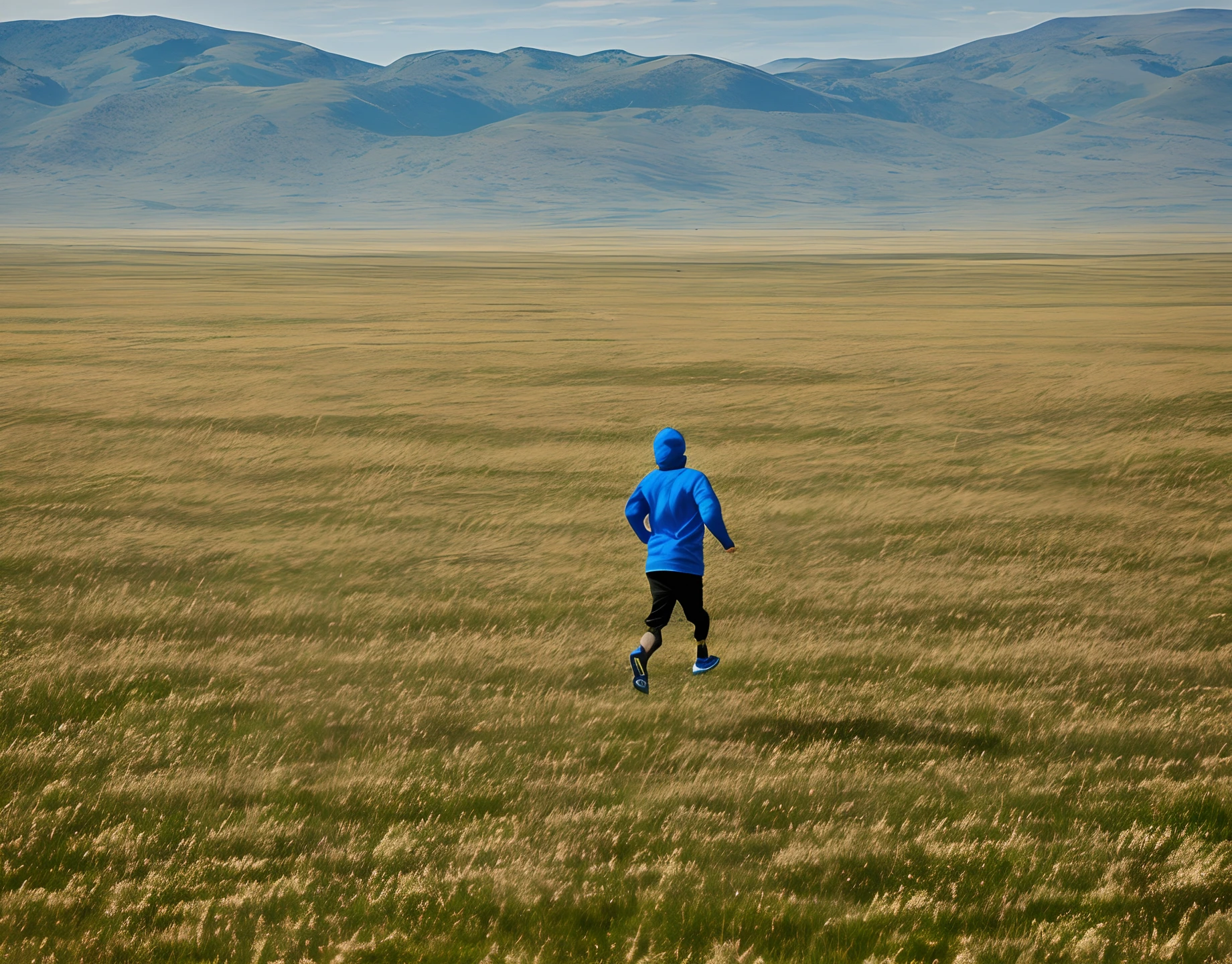 Run on the steppe