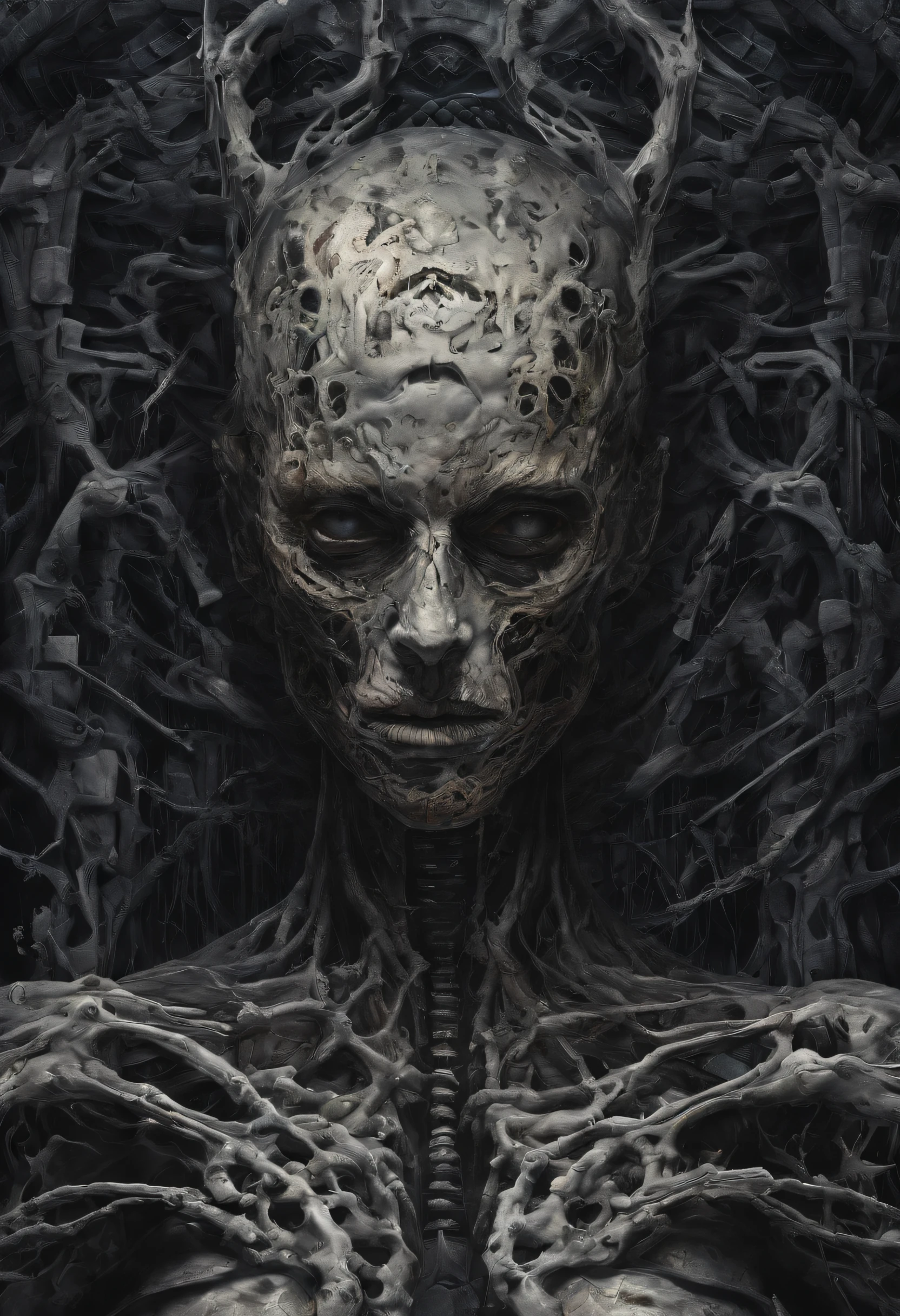 (body horror:1.4), (biomachine:1.3), (bloody:1.2), living being, (colorful:1.2), Hans Giger, many hands, (zentangle:1.2),
oil on matte canvas, sharp details intricate, highly detailed, digital painting, rich color, smooth, sharp focus, illustration, Unreal Engine 5, 8K, art by artgerm and greg rutkowski and alphonse mucha
(masterpiece,detailed,highres:1.2),