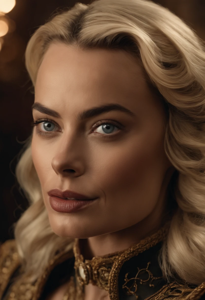 ((Margot Robbie)) como deslumbrante mulher steampunk bonita, ((corpo inteiro)), olhos ultra-detalhados, corpo ultra-detalhado, nice perfect guy with soft skinice, rosto perfeito, corpo feminino deslumbrante, ((ultra-detailed hands)), obra-prima conceito fantasia arte, trending on ArtStation, hiper-detalhado, Arte Digital, Motor irreal, 32k, Ultra HD | | |, Imagem centralizada,