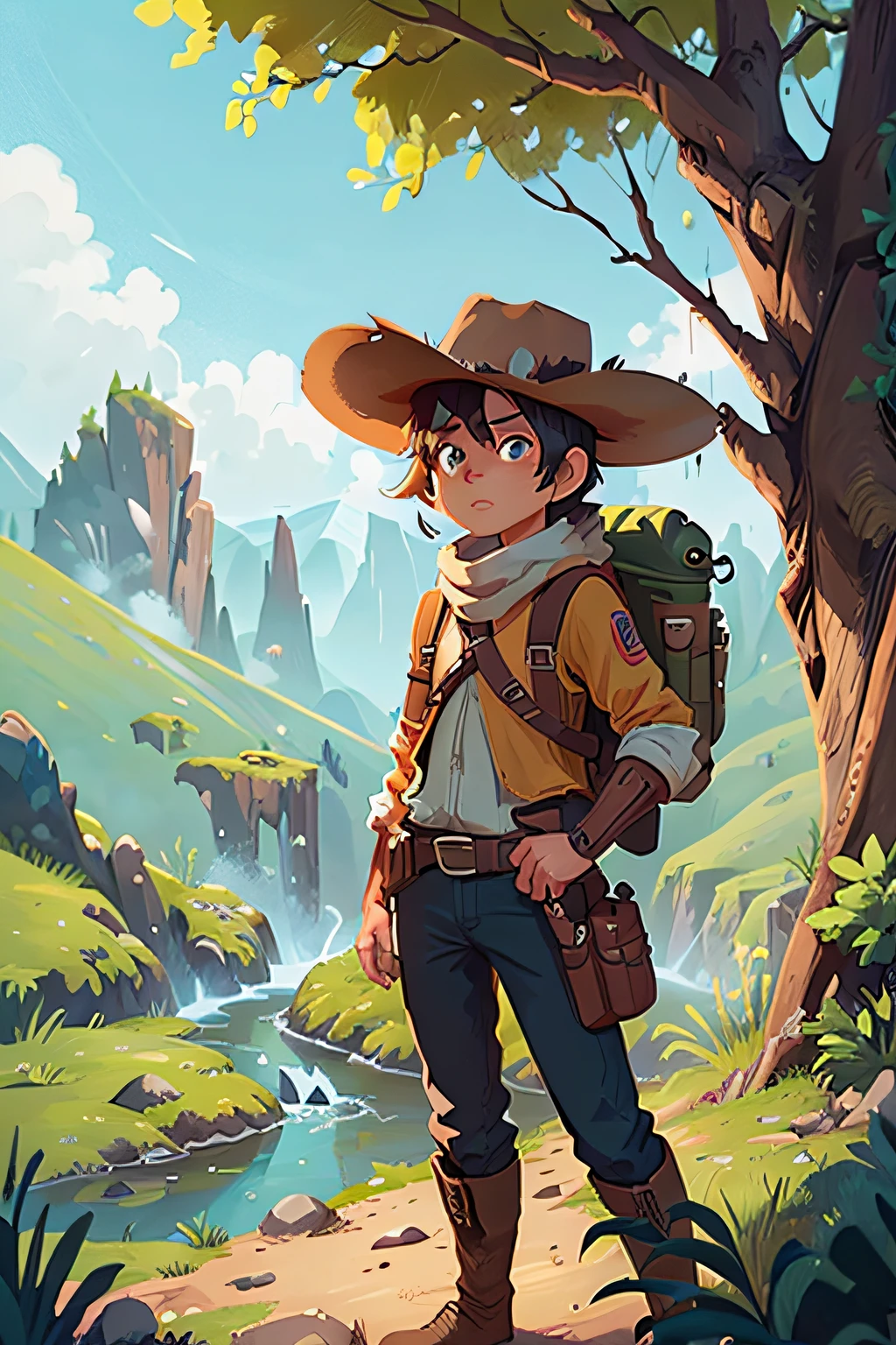 American 2D comics,ember,Explorer,It is in the mysterious Western Regions,Explorer Truth