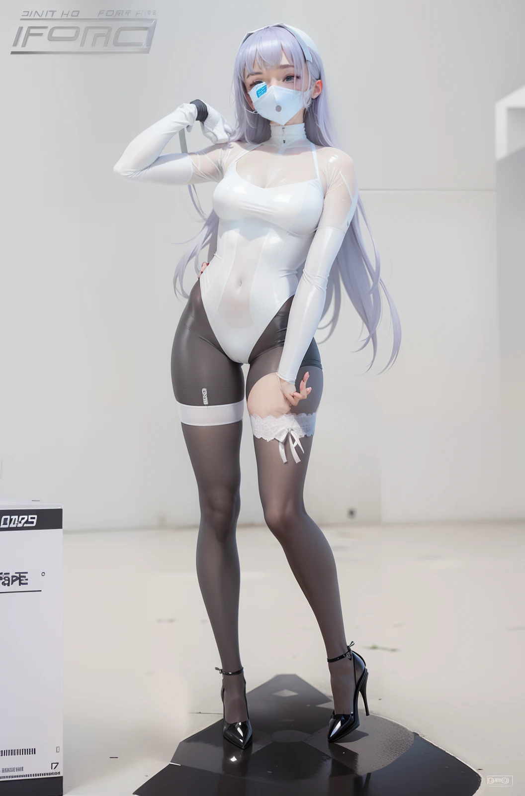 White grid