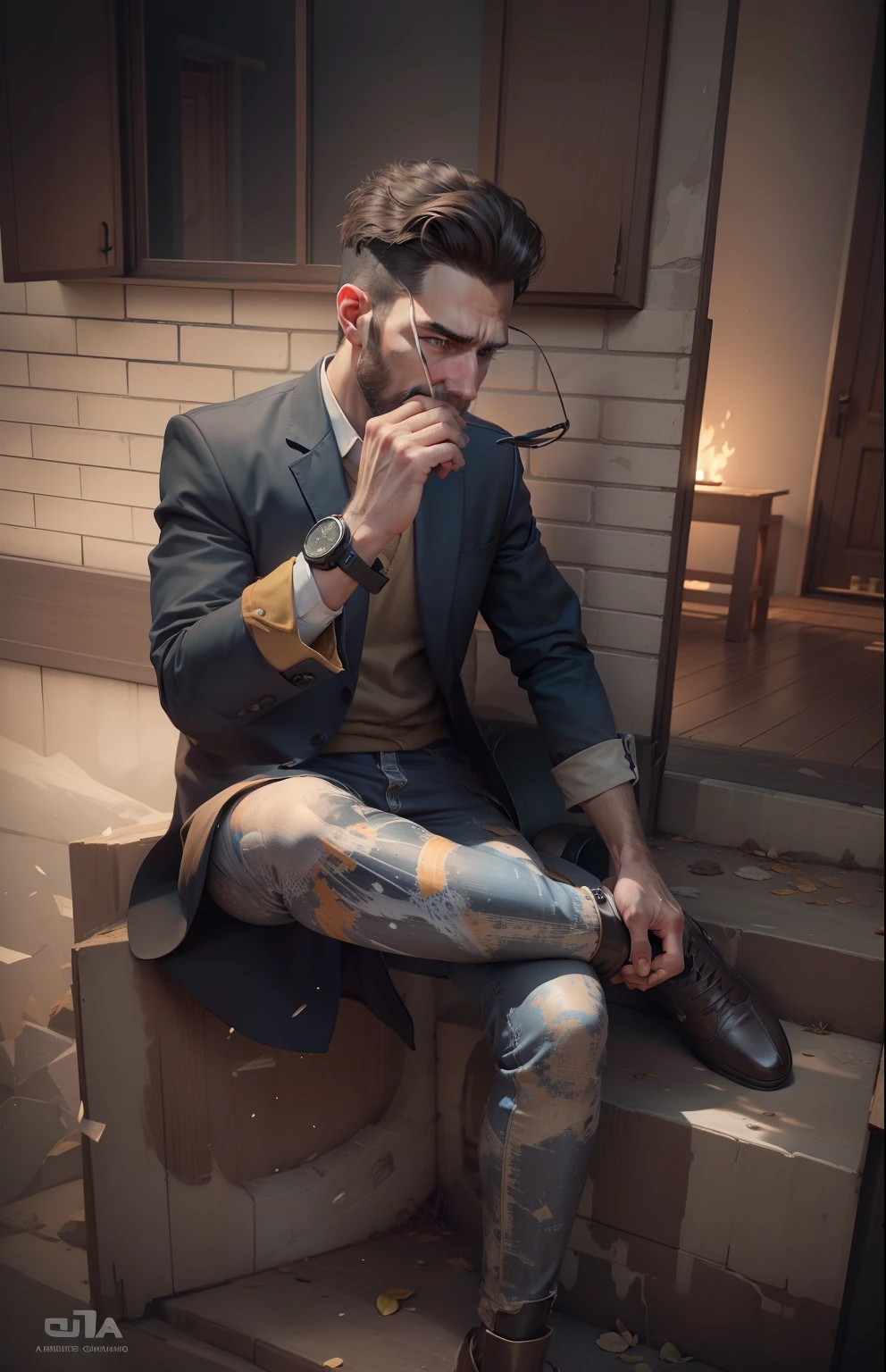 4k ultra, realistic, man face,