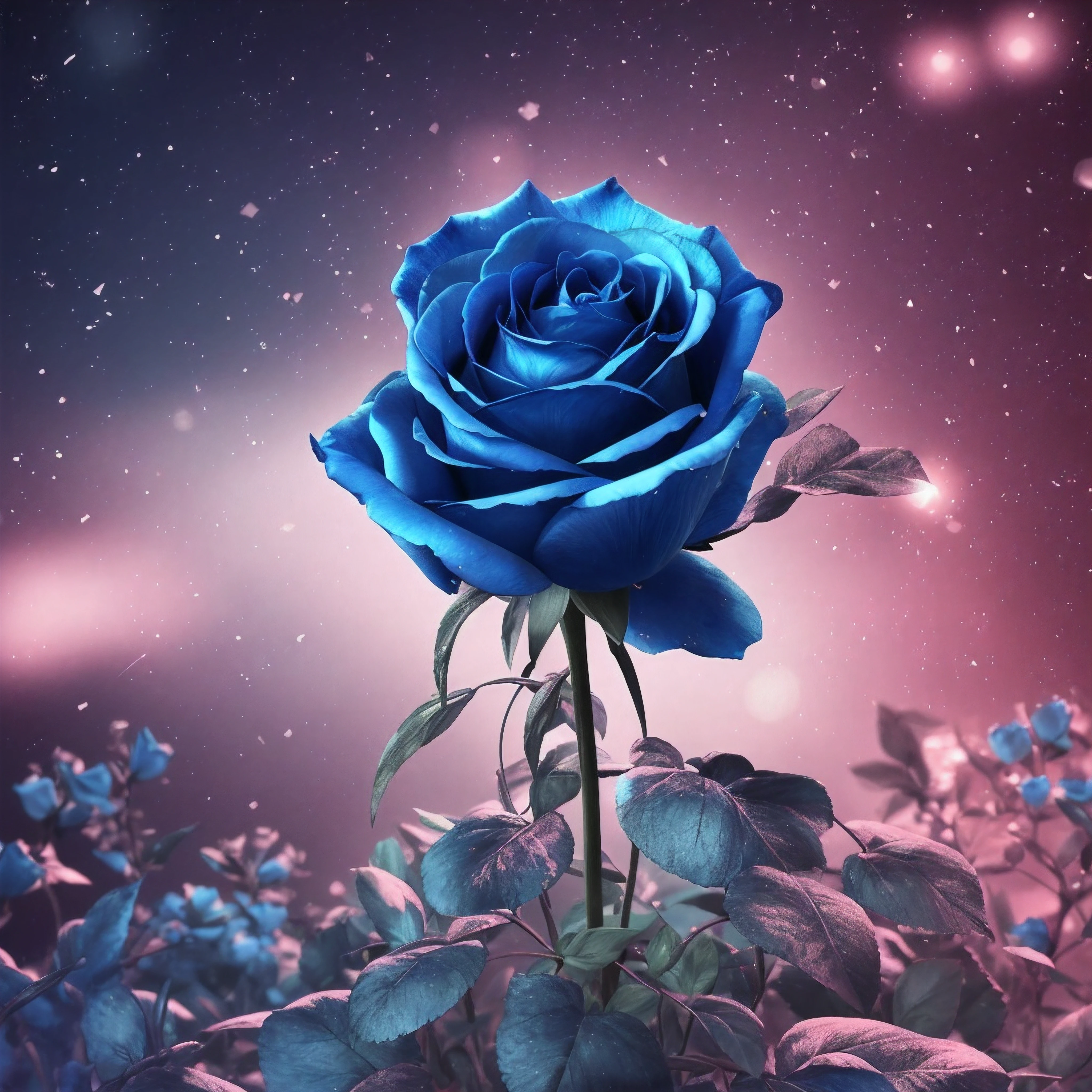 there is a blue rose that is in the middle of a field, blue rose, rendering a blue rose, wallpaper 4 k, wallpaper 4k, beautiful art uhd 4 k, blue realistic 3 d render, wallpaper hd, beautiful wallpaper, hd wallpaper, beautiful iphone wallpaper, beautiful composition 3 - d 4 k, phone wallpaper hd, rose background, hd phone wallpaper