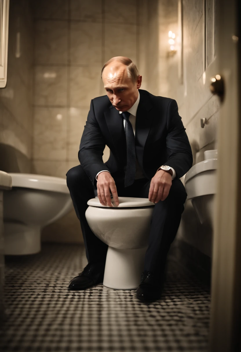 Putin in the toilet