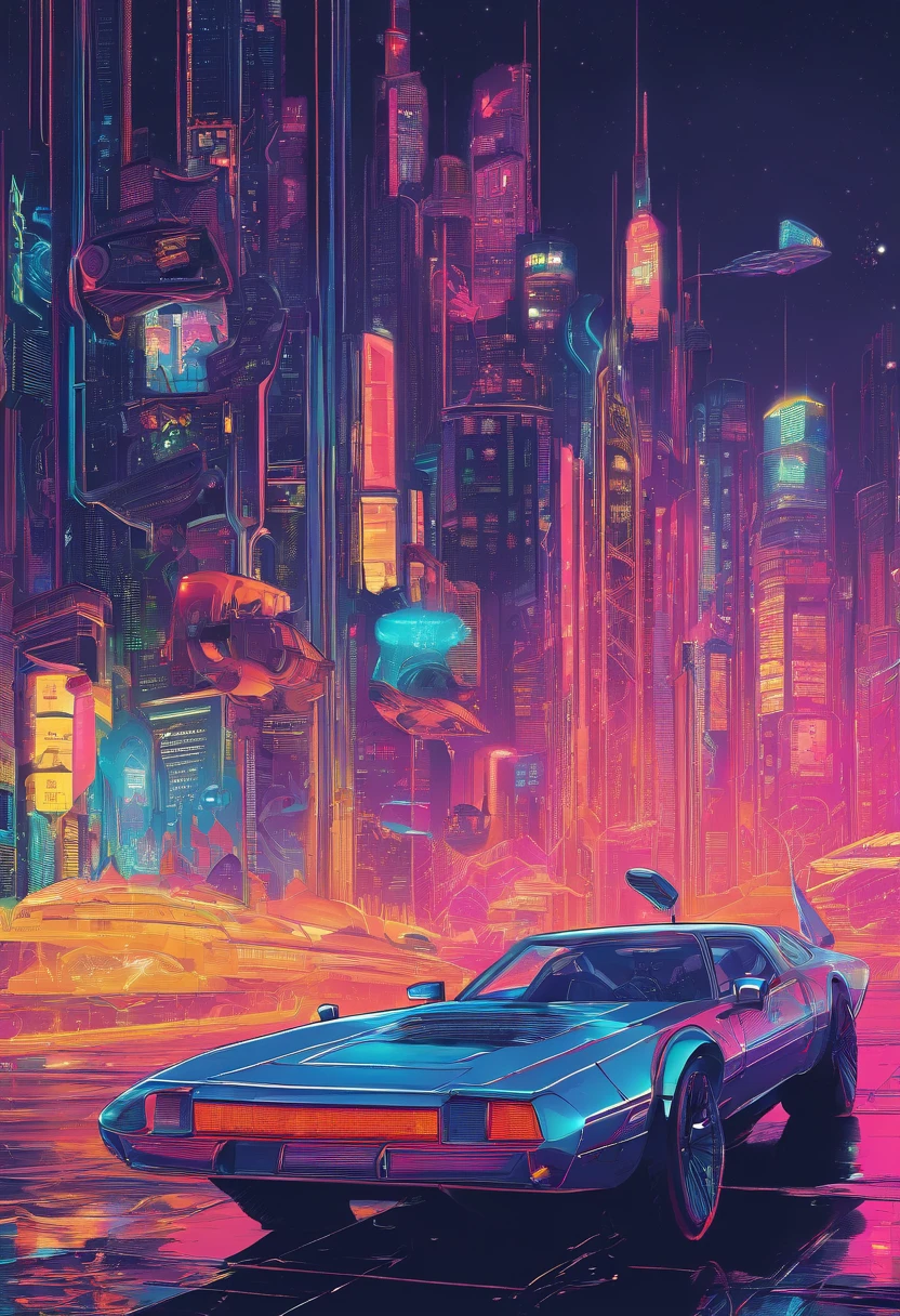 retrofuturism, streets of Musk City, Mars, Nude hookers, utopian future, androids,  flying droids, overgrown buildings, winter, (starry night), neon lights,  2k, wallpaper,Science Fiction,Lighting,Environmental Concept Art &amp; Design,Digital 3D,Character Modeling,3D,realistic,textures,cgi,environment,(((Blade Runner))),concept,Environmental Concept Art &amp; amp Design,scifi, erotic
