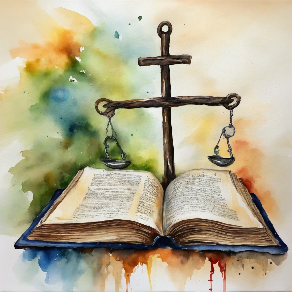 Create a work of art that represents the influence and guidance of the Bible in overcoming drug addiction. Use symbolic elements like an open Bible, an anchor, Hands outstretched for help and broken chains