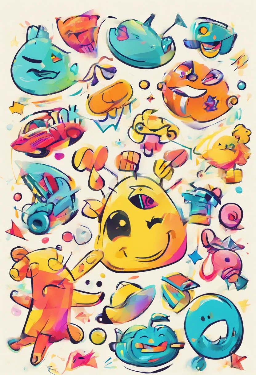 funny,comical,(playful),toy,illustration,highres,vibrant colors,soft lighting