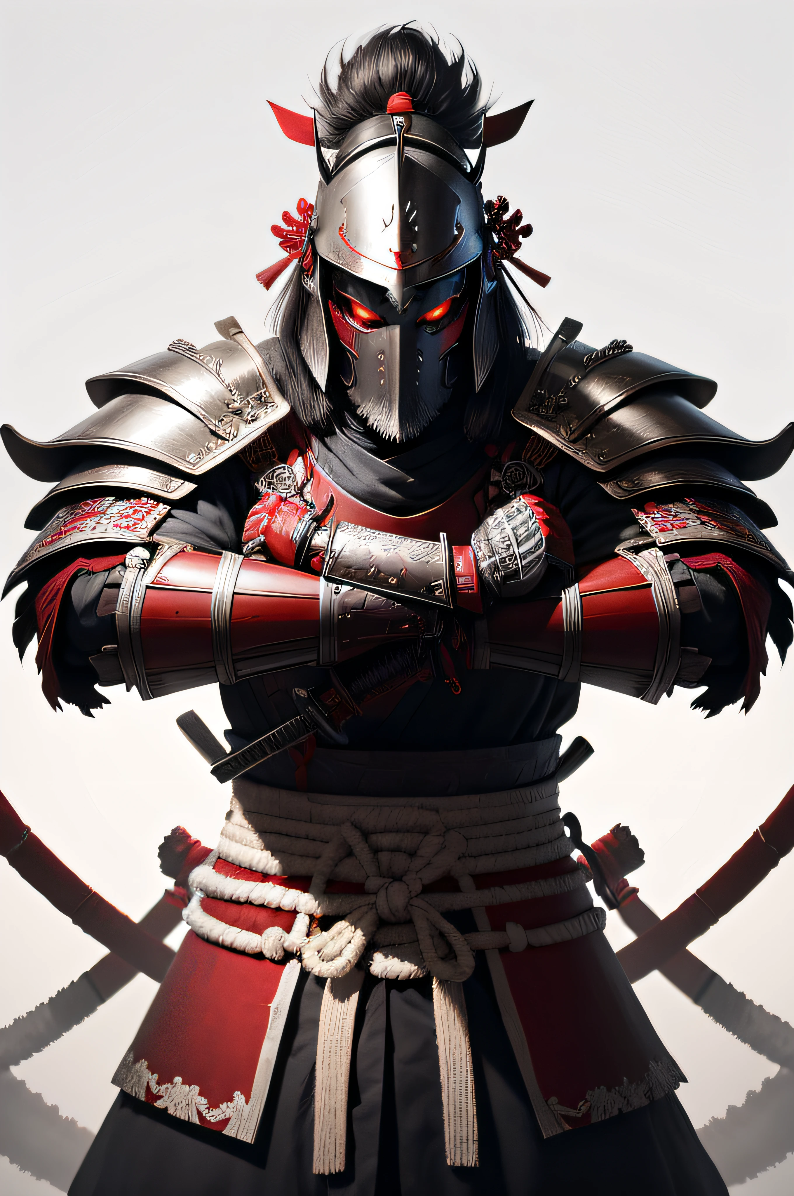 Dragon eyes on mask