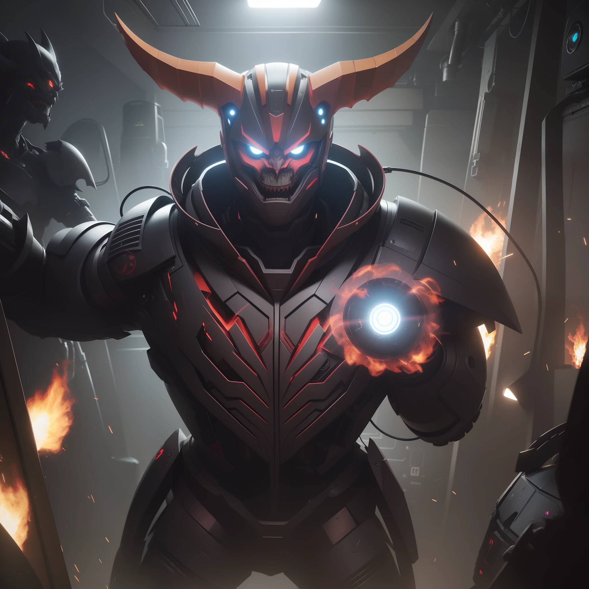 score_9, score_8_up, score_7_up, score_6_up, score_5_up, score_4_up,  source_anime, fluffal king sombra, fluffal, folded, stuffing, blades, stitches, detailed, backlighting, appealing, cluttered,  looking at viewer:1.2,  <lora:Frightfurfluffal1-000004:1>,
