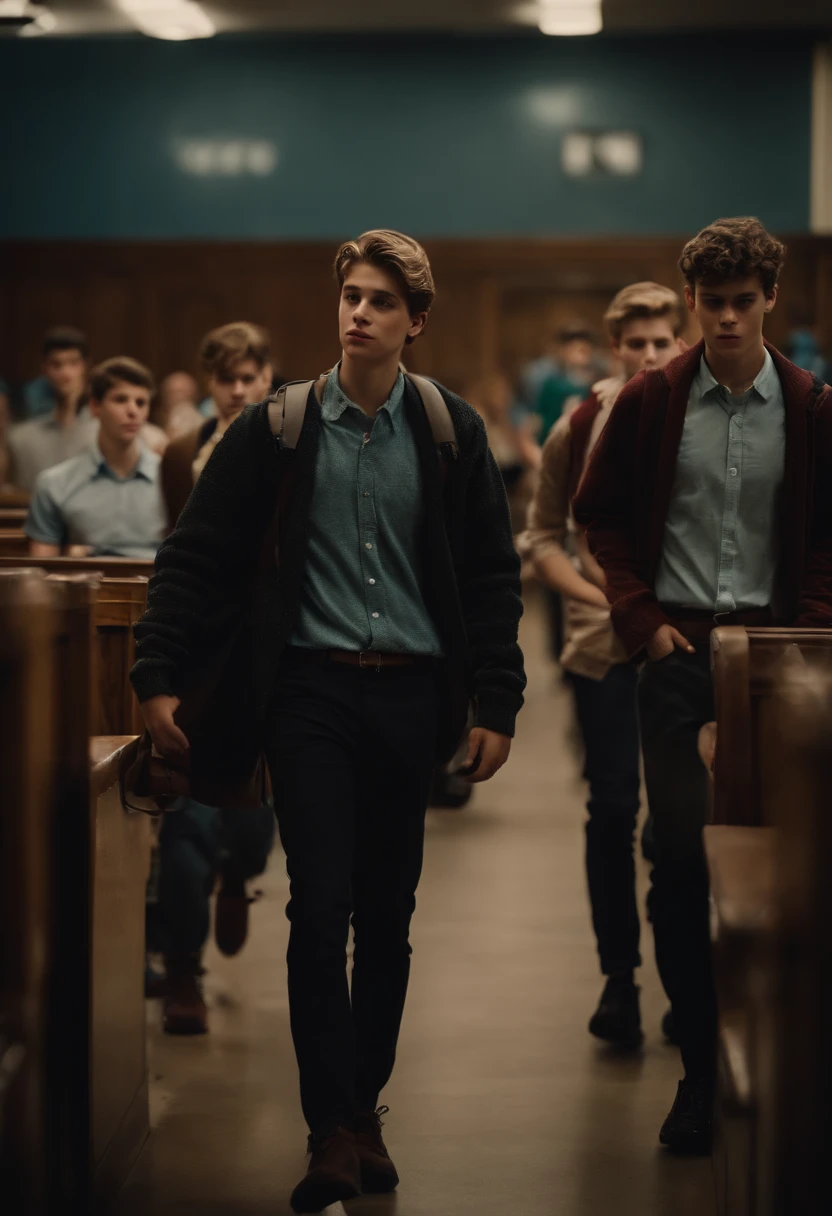 High school boys