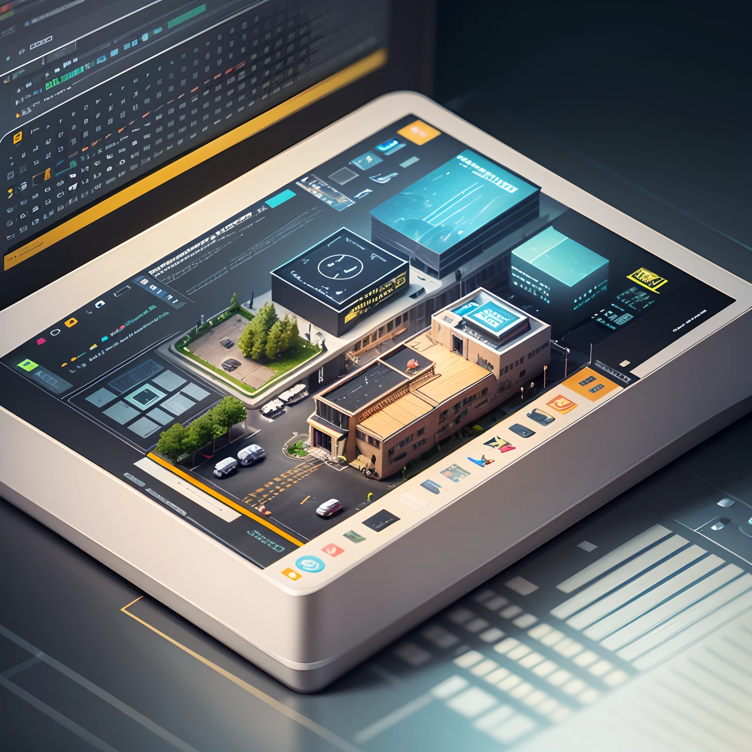3D, software customization, isometric, web page --auto --s2
