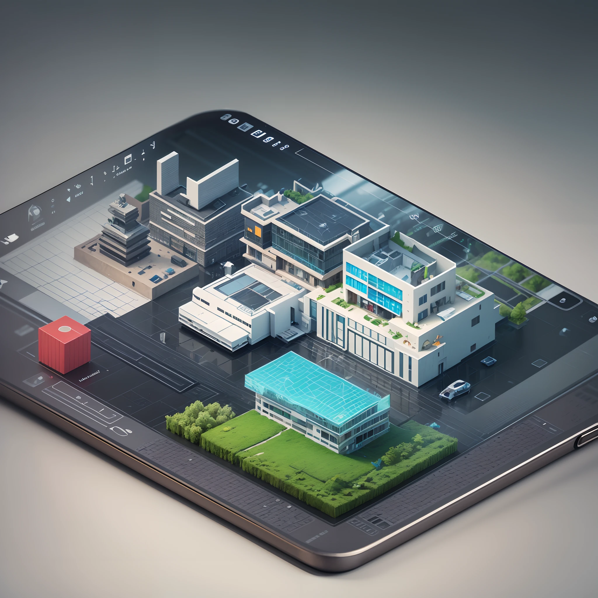 3D, software customization, isometric, web page --auto --s2