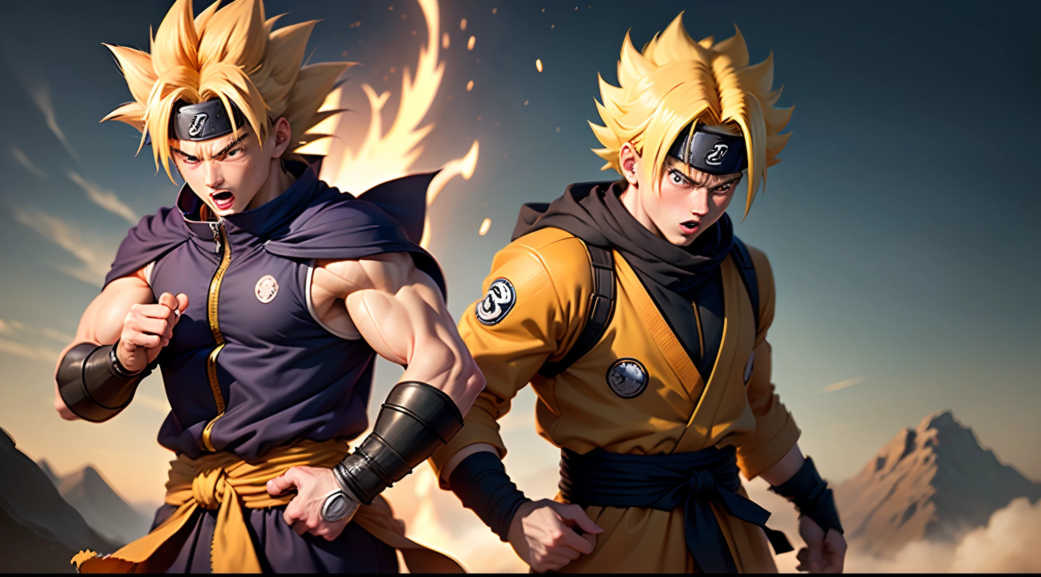 Goku versos Naruto