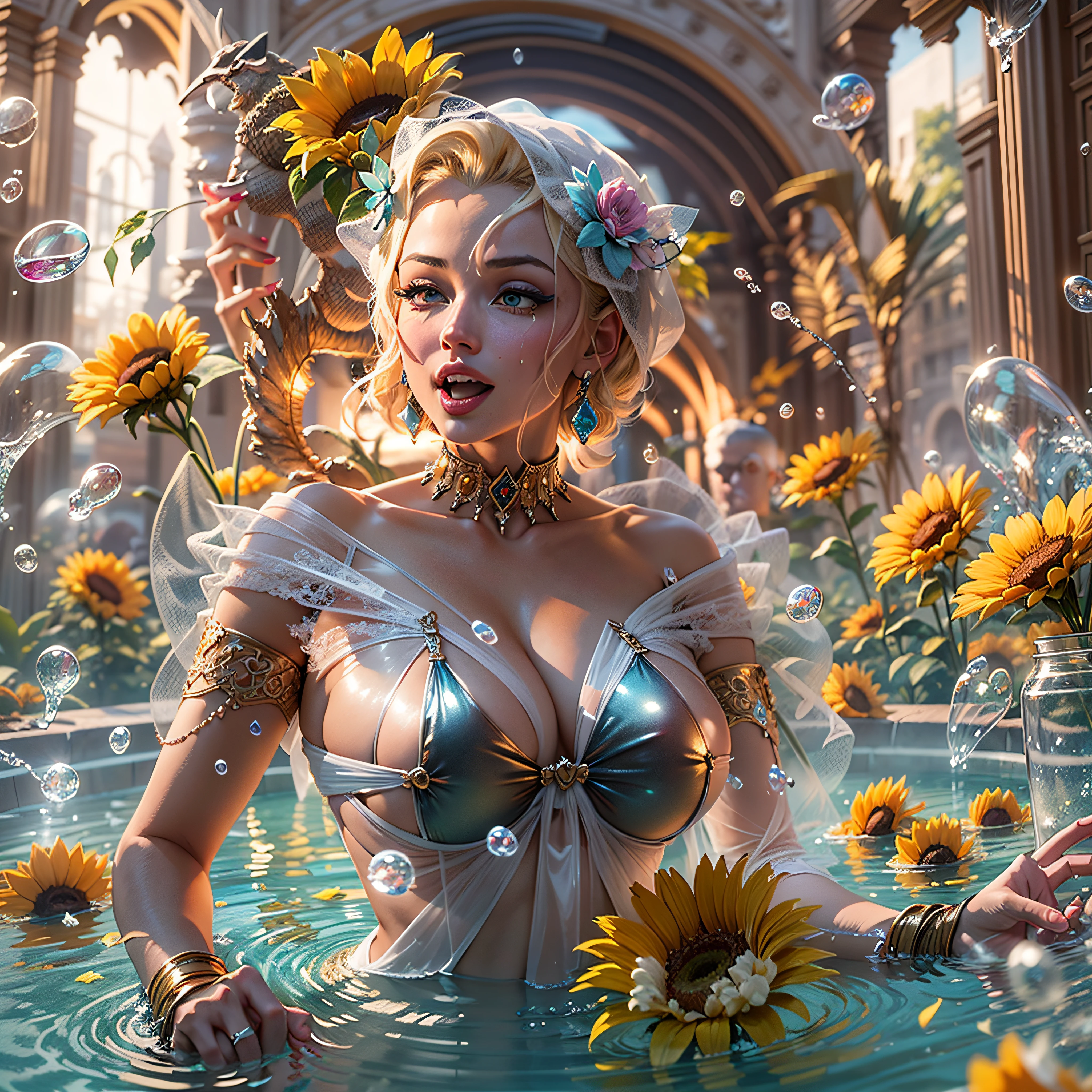 masterpiece Goddess Marilyn_Monroe Diva waitress matrix meticulously intricate ultra highres Pro-photo-realistic reflection optimal ultra_sharpness focus perfection accurate volumetric Lightning contrast front_sunlight backlight global illumination cgi vfx sfx reflex ultra high-definition ultra high-detail Octane_rendered extreme improved graduated UHD XT3 64K 32K 16K 8K DSLR HDR UnrealEngine5 romm rgb pbr 3dcg fxaa blu-ray colors-coded anti-aliasing fkaa txaa rtx ssao opengl-shaders glsl-shaders post-processing post-production cell-shading tone-mapping vivid red hairstyle Agate ornament diamond sunflower sports cap cow-boy hat athletic epic clean eyeliner cheekbone felt suave expressive effects embarrassed wet flirt sweat lazuli-droplet-of-water-drop-between-eyes Divine (bright eyes, bright eyes) beautiful eyes saturate black pupils brown irises turquoises sapphires pearls open mouth smile teeth (tongue droplet water) clavicles white jacket shirt bridaldress safran silk papillotes sleeves orange satin obi scarlet breasts huge side-boob spread sagging corsage yellow seams navel skirts wide fringes swinging spinel reveal diamond heart chastity-belt solid padlock indigo pubic pubic-hair silks snap_lock garters legs boots solid iron nickel cobalt luminescence depthfield Crystalline butterfly CGSCOSITY "Heavy Metal" sceptre invokes magic monarch fleuraison monster milkweed monstrous viceroy fire-breathing creature sundrop fountain water drop of water Drink "Beer-Buck" beer broues slide mirror onyx summon Queen Bee wings transparent ruby occult headgear flash Disco-Ball Earth hearth blooms Tourmaline lantern-paper dramatic crystal background water-dancing Pool marbles paddling opal "Water Falls" equirectangular 360 population deep path glass strange Obscurside outdoor darkness full moon glow Chaos dark night hole cathedral crux anks Tattoo Bruce_Weber sex Females naked Koos_Roos nsfw varies multi etc.