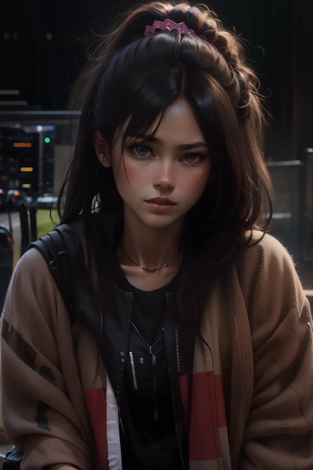 Dark background