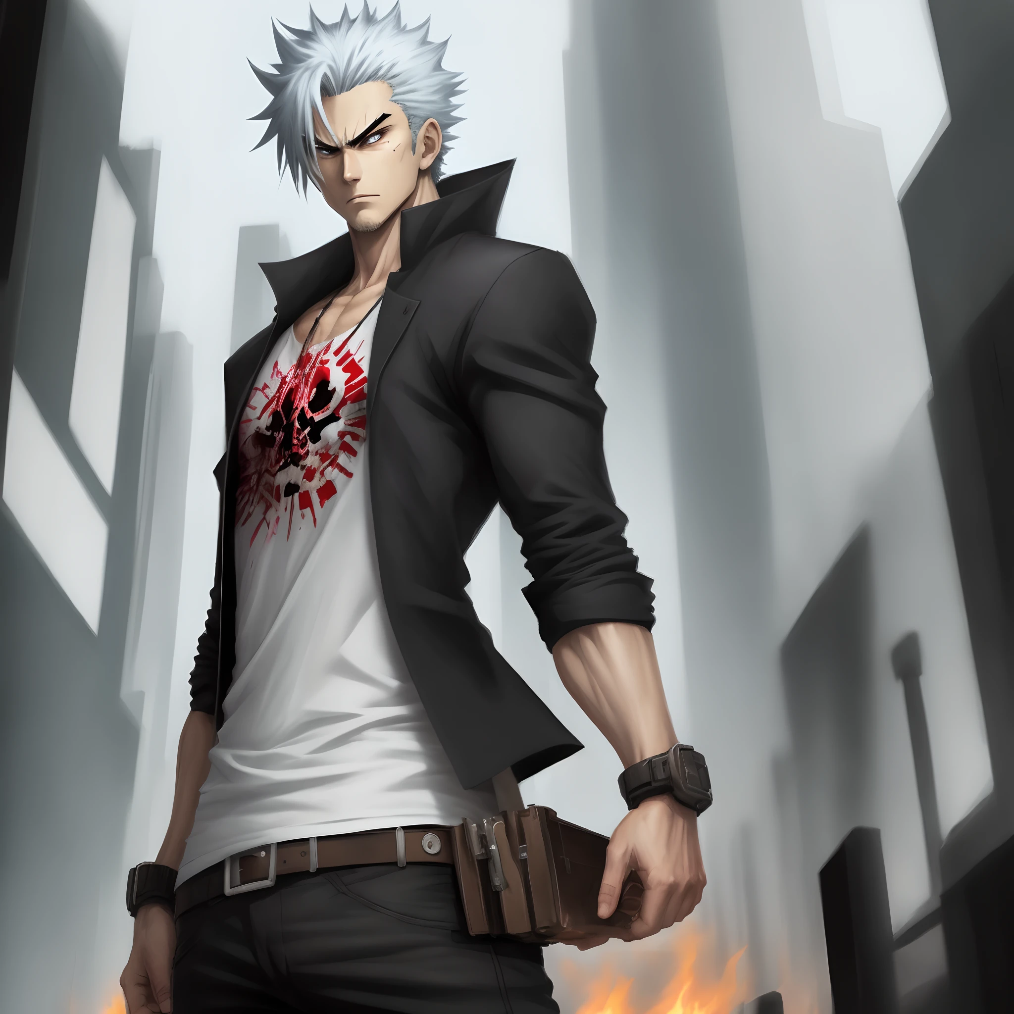 Bad ass Anime male