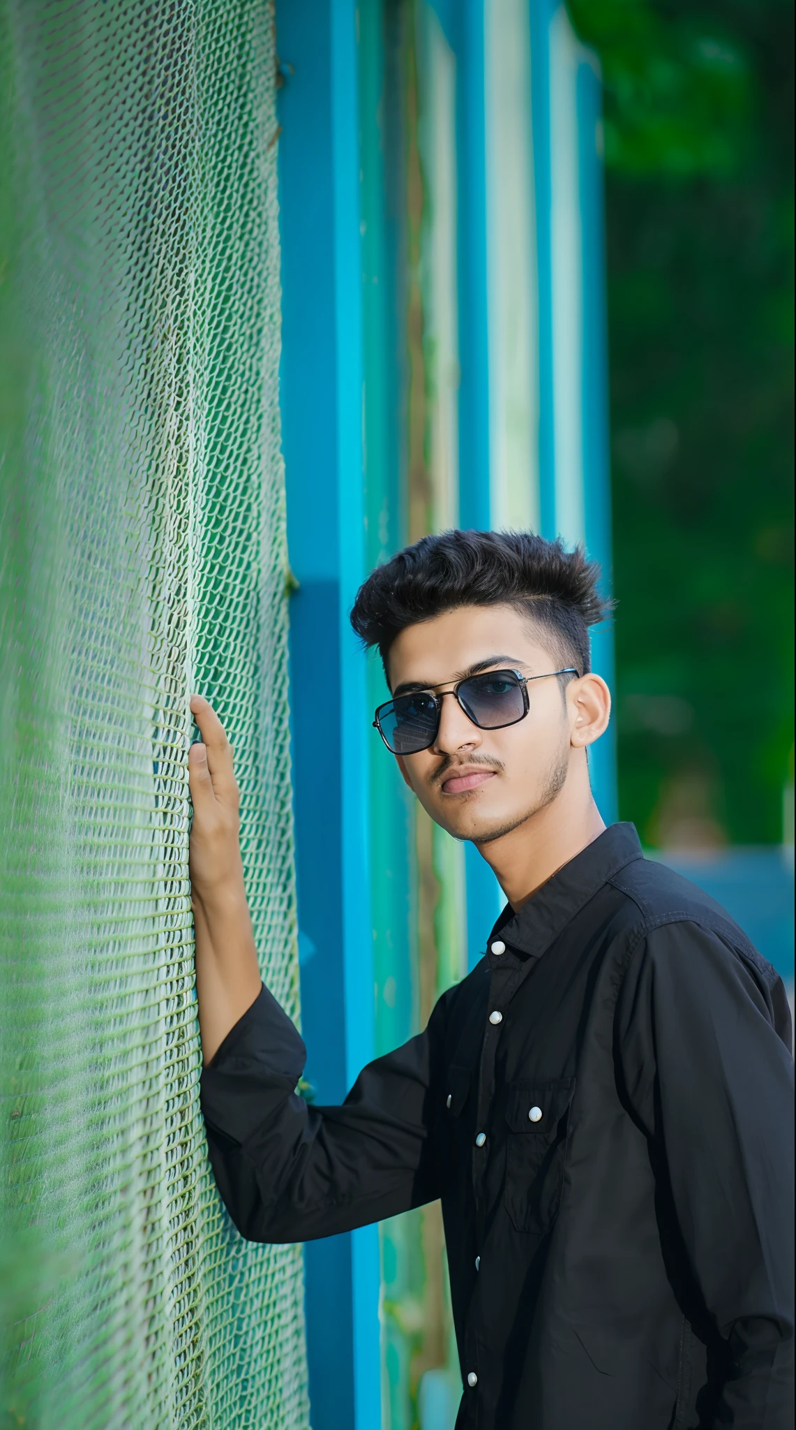 background change Punjabi boy