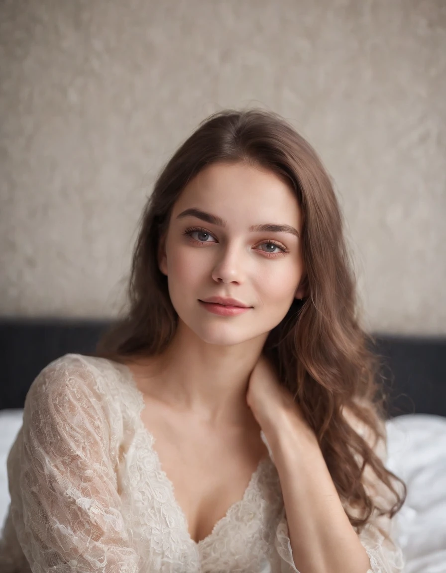 Retrato corpo inteiro, totalmente nua de uma jovem de 18 anos bonito bonito rosto perfeito petit teen, she's happy, muito bonita russa, crua, na cama, (estudo privado escuro, escuro e mal-humorado claro: 1.2)
Preparando