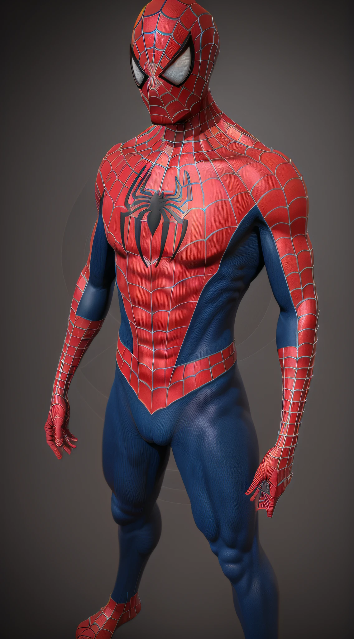 Spider man art, highly detailed, complete body composition, fanart,  8k.