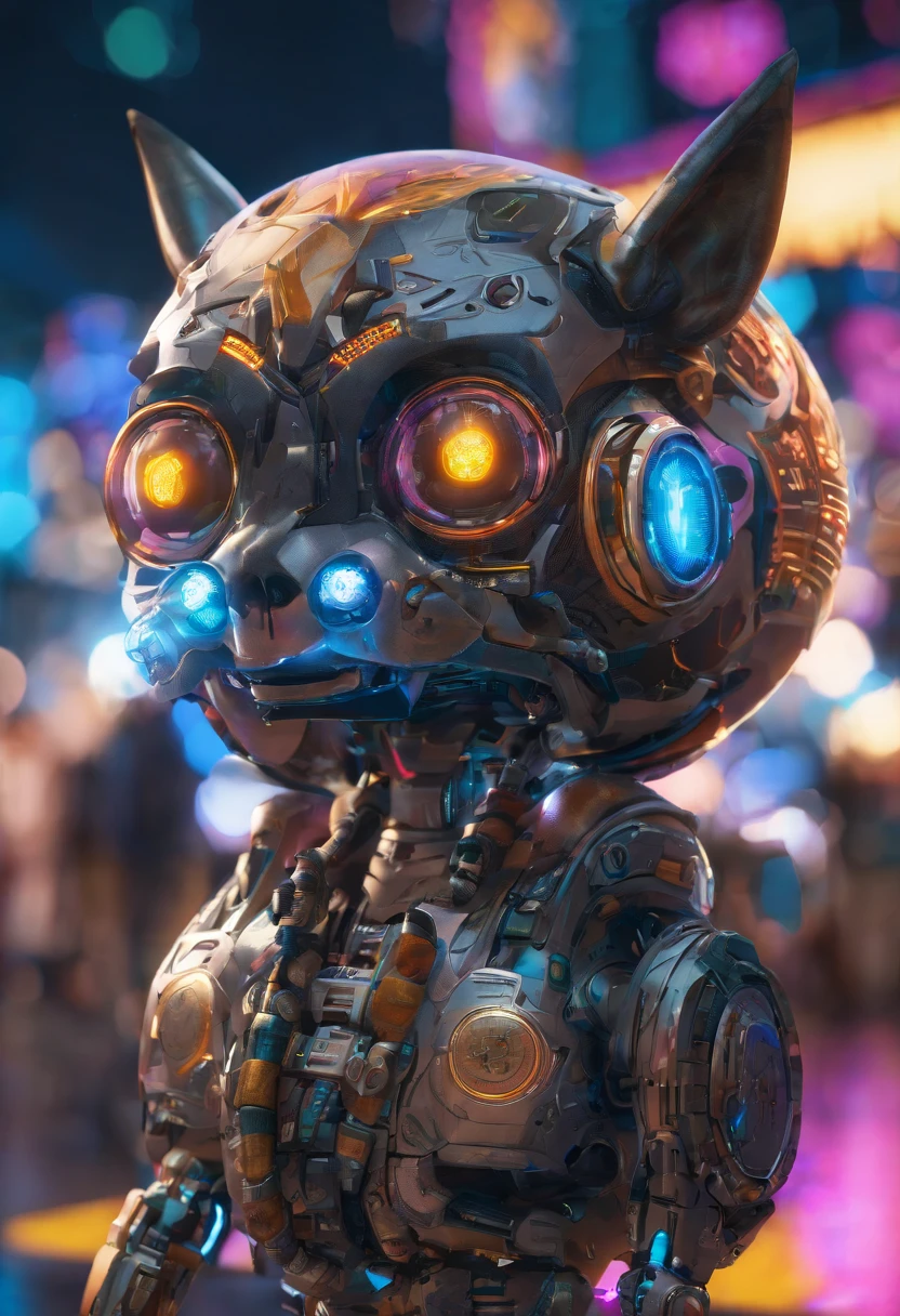 (highly detailed: 1.2), (Canon EOS R6 with the best picture quality: 1.2), (8K: 1.0), (EMB-RRF-Byshaw: 1.0), (The cybernetic skull that opens in the middle has a lot of large black tattoos on it,The interior is shown, Detal Face, hyper detail eyes,Wearing high-tech sunglasses with a holographic display 1.2), foco nítido (an award winning photograph: 1.2), (subsurfacescattering: 1.2), (subsurfacescattering: 1.2). 1.1) (A beautiful ultra-fine robot: 1.2), (The dog's head),( Ultra-fine hair: 1.2), (wonderful body: 1.2), (full bodyesbian: 1.2), (Dynamic stance :1.2), neon glowing, (detailed cybernetic eyes:1.1), Close-up (hyper realisitc:1.2), roleplaying, Cyberpunk 2077 style, Dramatic lighting, (Highly detailed futuristic cityscapes:1.2), (scientific fiction: 1.2). 1.2), professional portrait photography, por WLOP greg rutkowski, Jeffrey Simpson, Alphonse Mucha