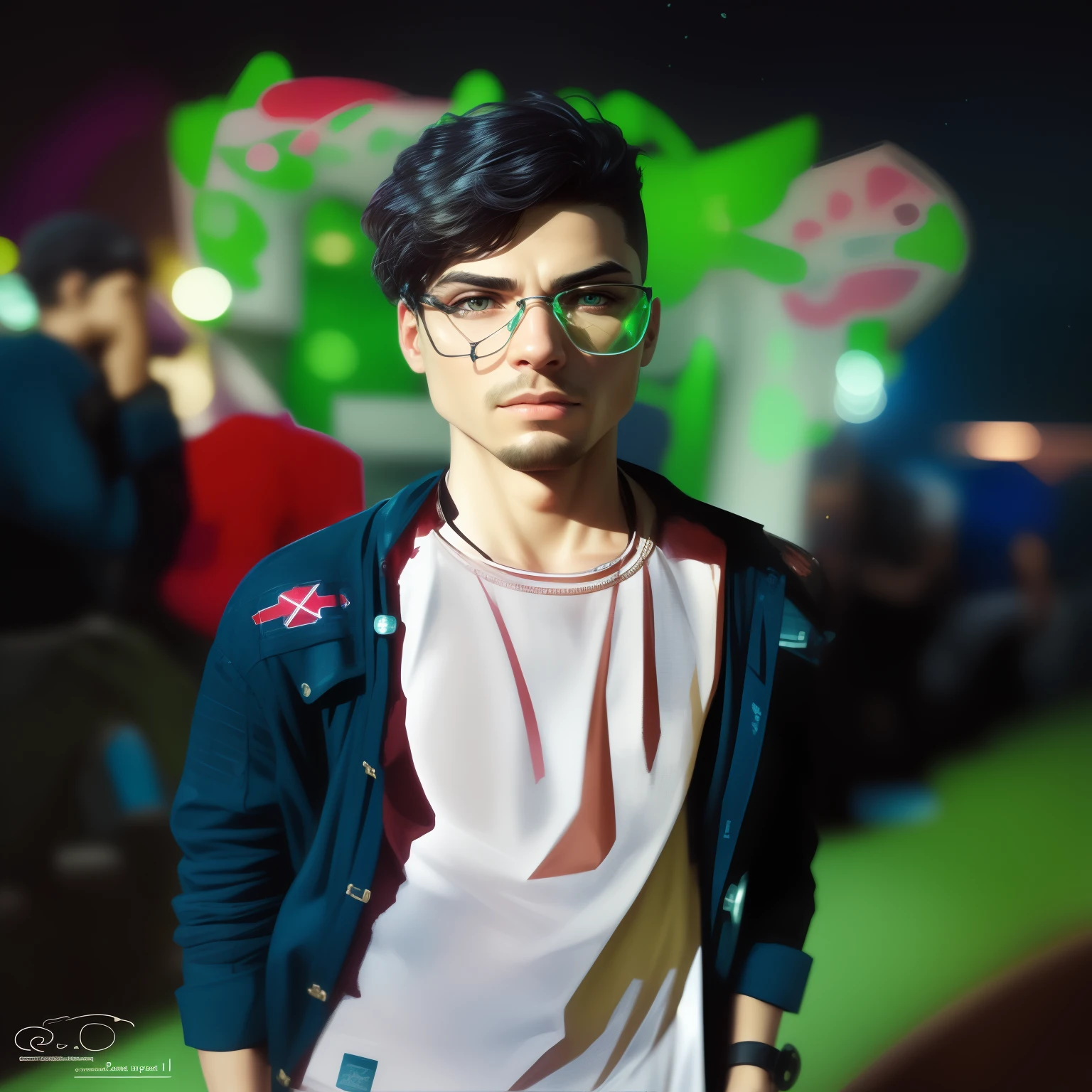 Ultra realistic cyerpunk handsome boy , realistic face,8k,ultra realistic